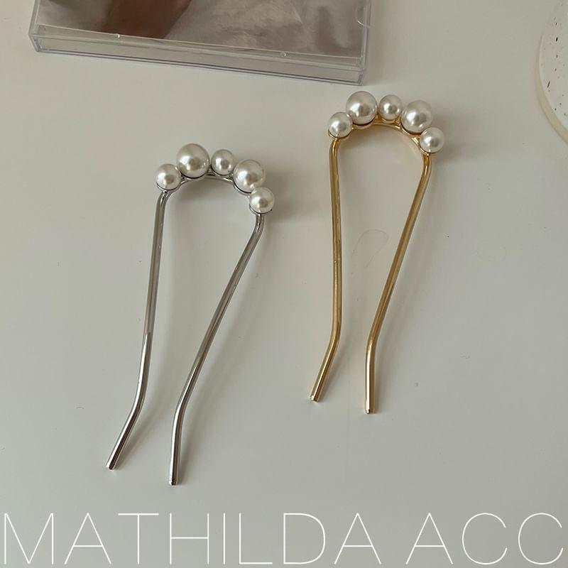 Faux Pearl Hair Stick Product Image