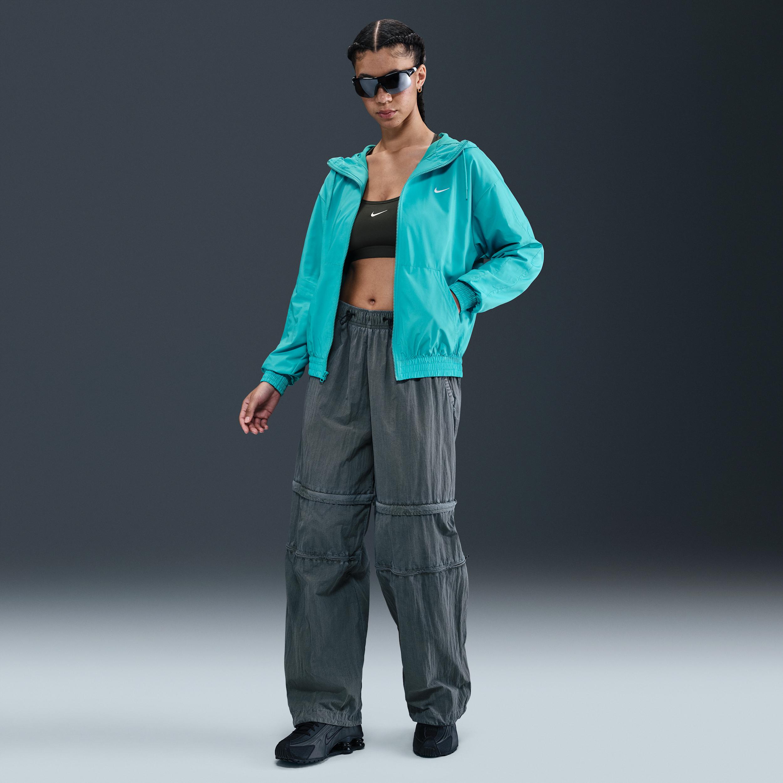 Nike Sportswear Classic Wovens Women's Loose UV Hooded Jacket Product Image