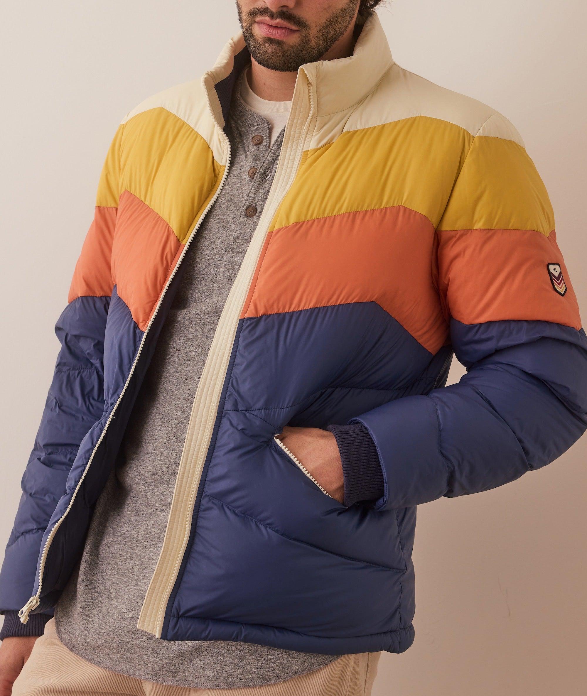 Colorblock Puffer Jacket Product Image