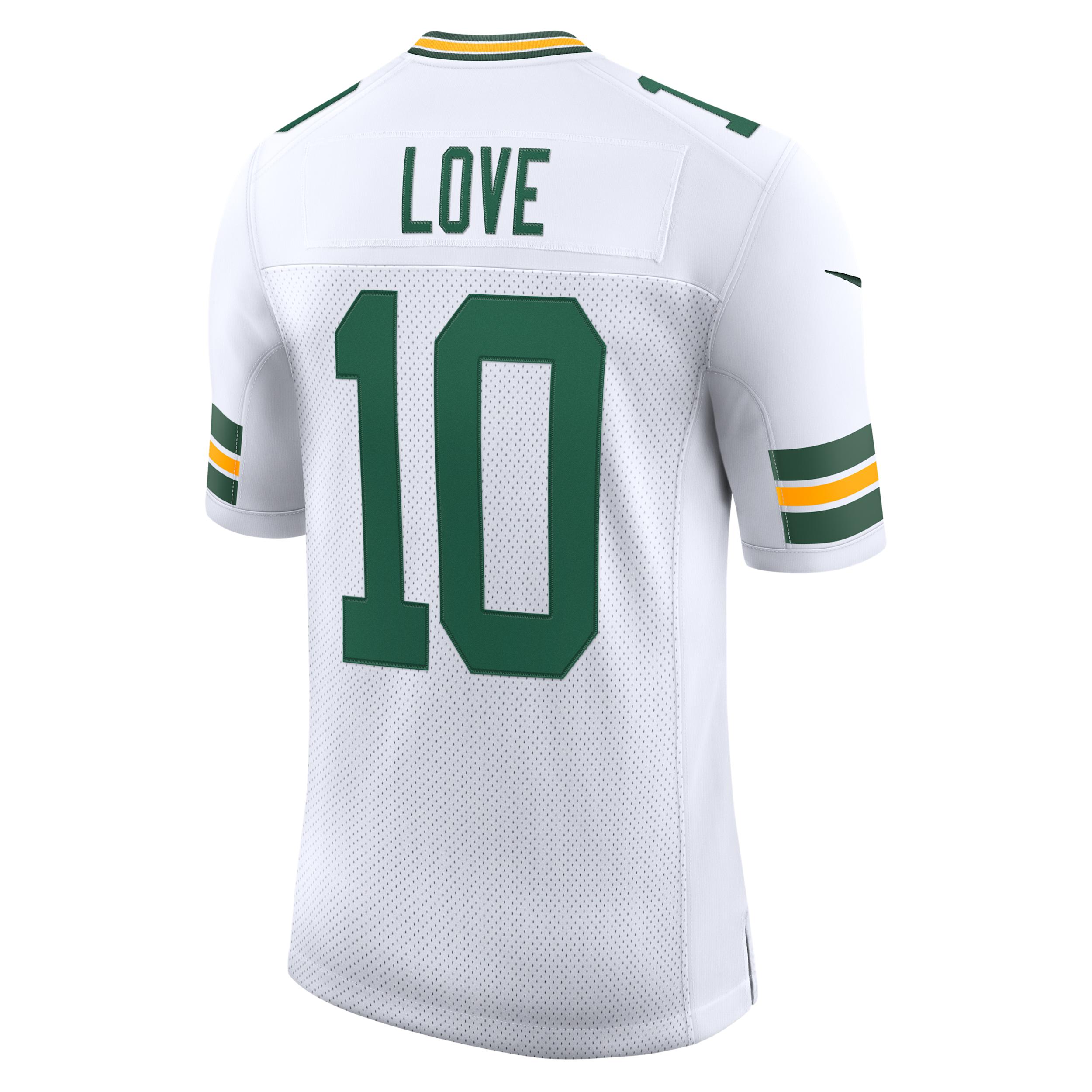 Jordan Love Green Bay Packers Nike Mens Dri-FIT NFL Limited Jersey | 32NMGPLR7TF-017 Product Image