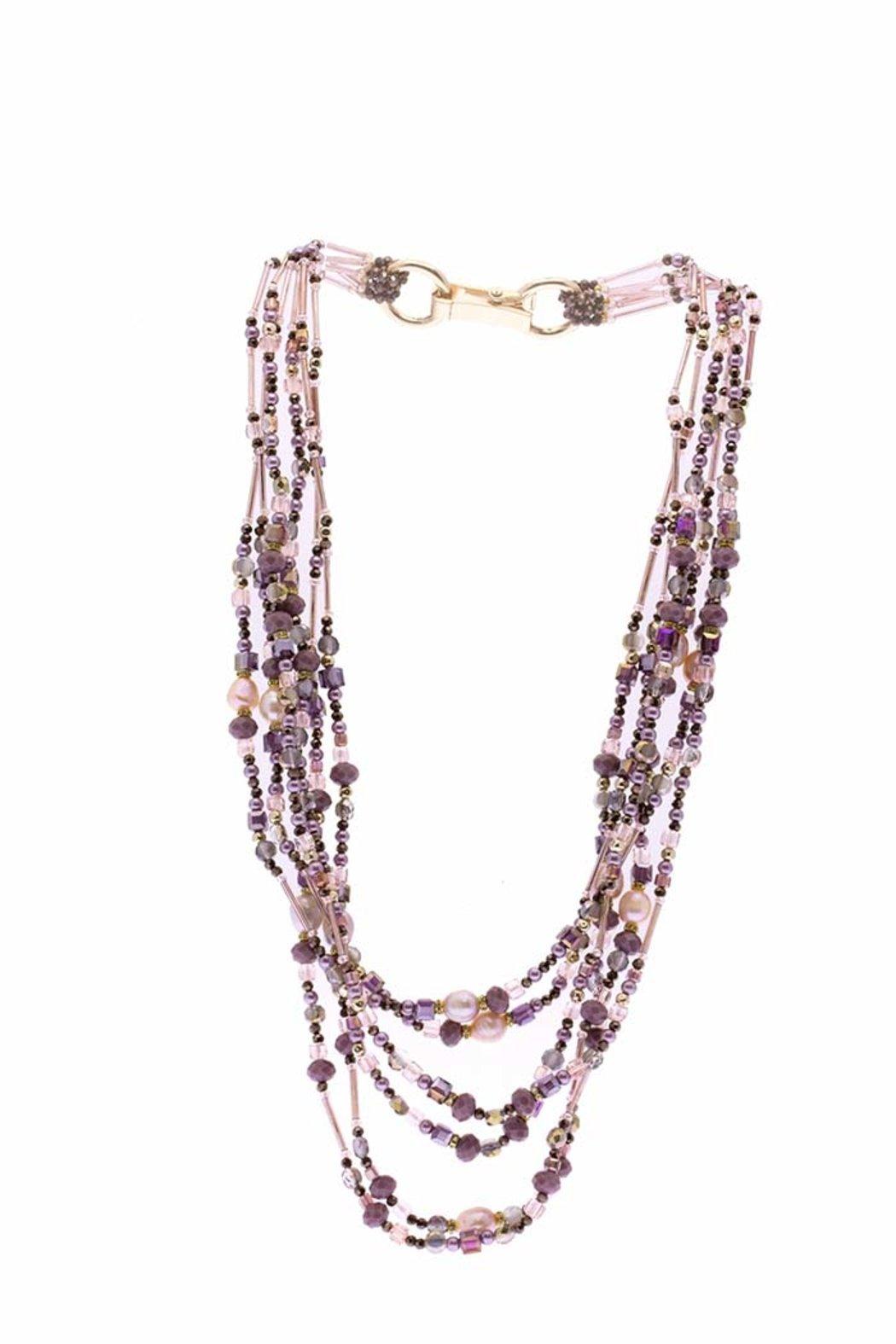 Crystal Layered Necklace Product Image