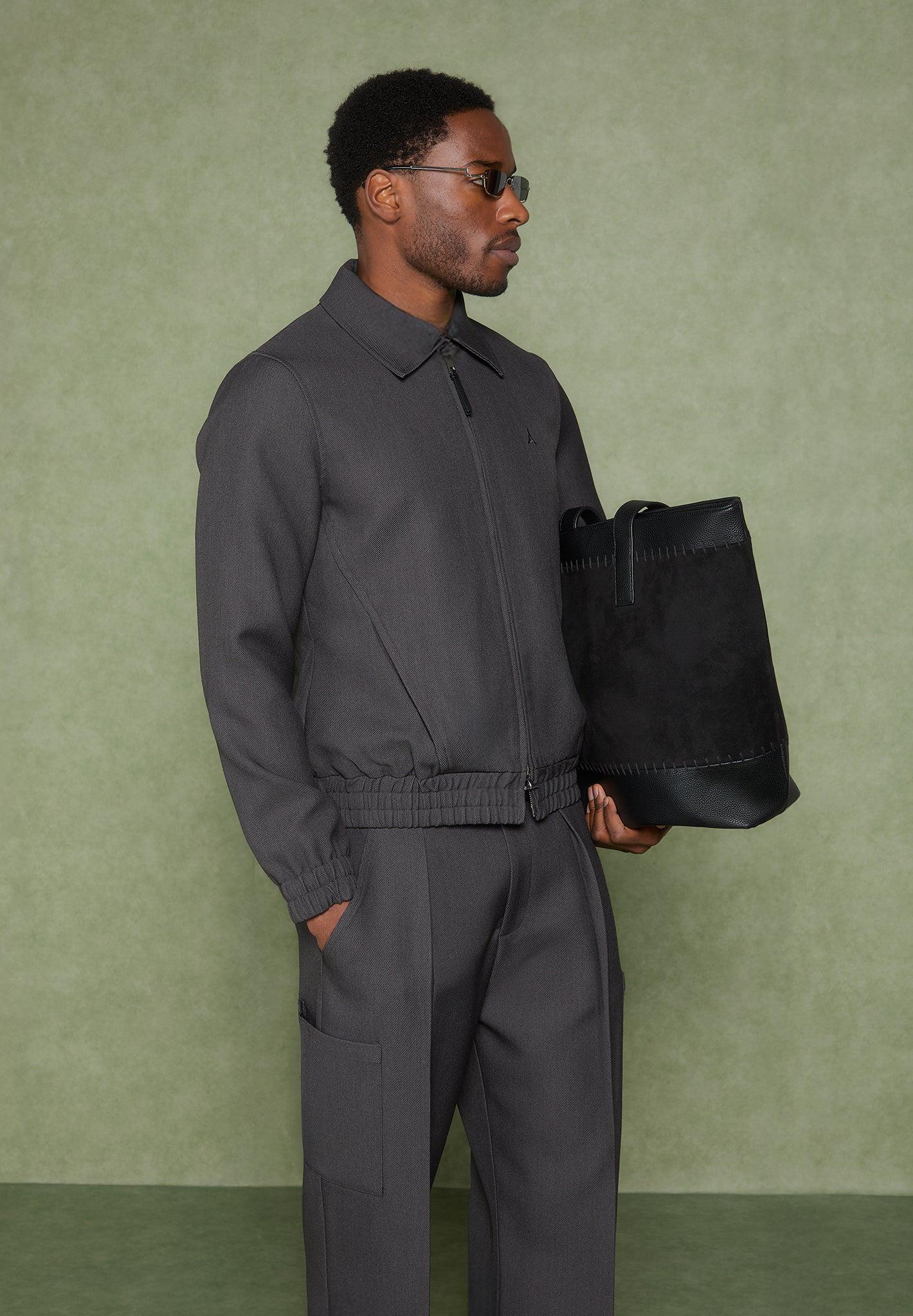 Eli - Harrington Jacket - Grey Male Product Image