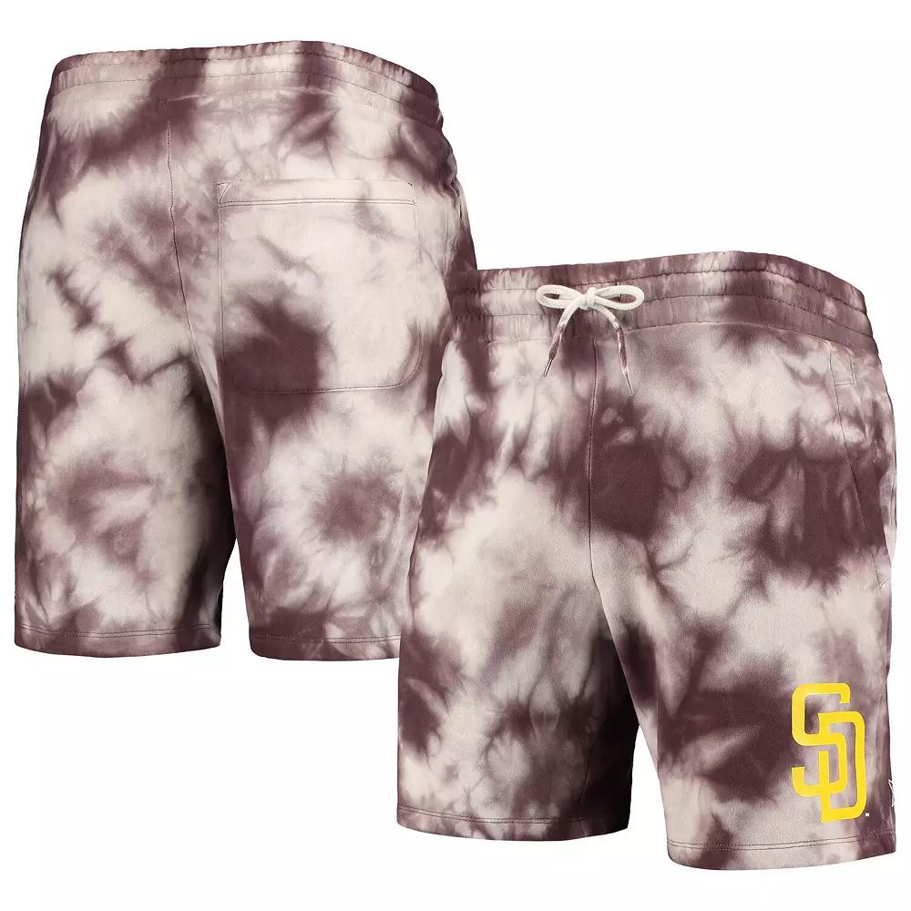 Men's New Era Brown San Diego Padres Team Dye Shorts, Size: Large Product Image
