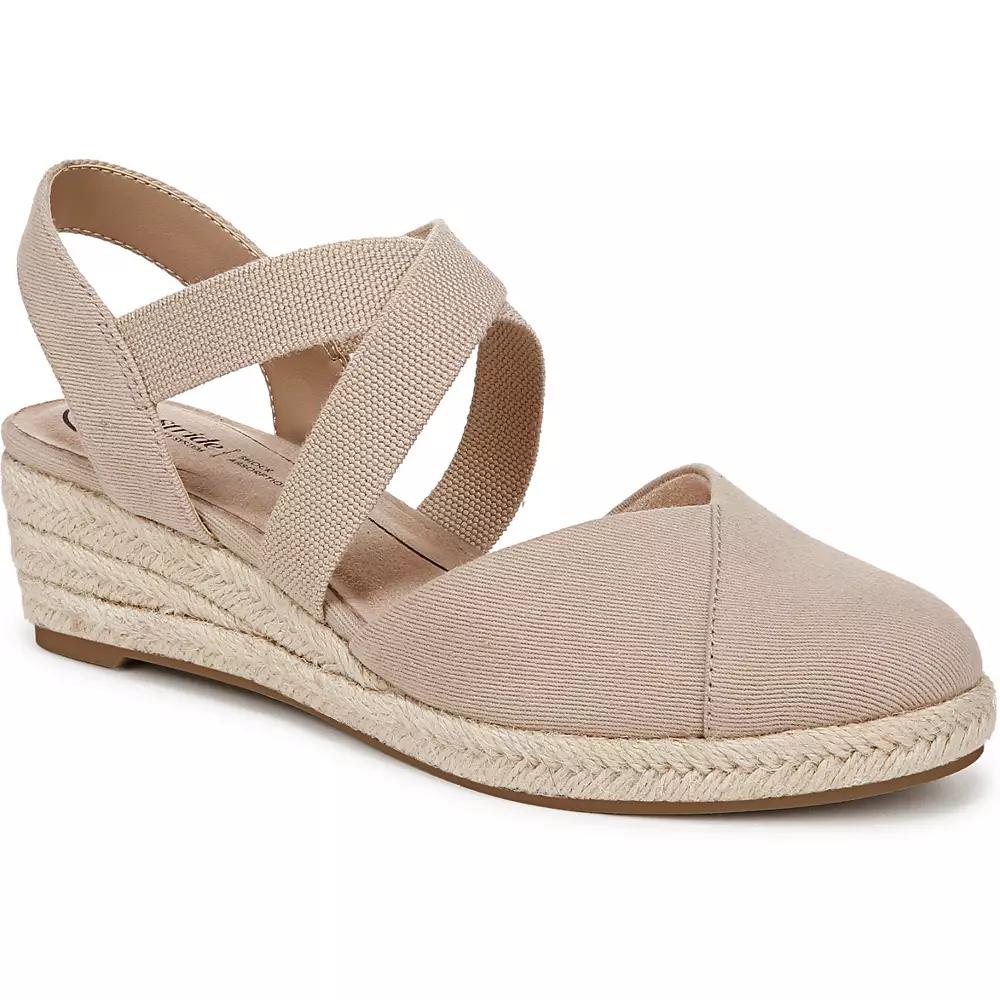 LifeStride Kimball Women's Espadrille Slip-On Wedges,  Product Image