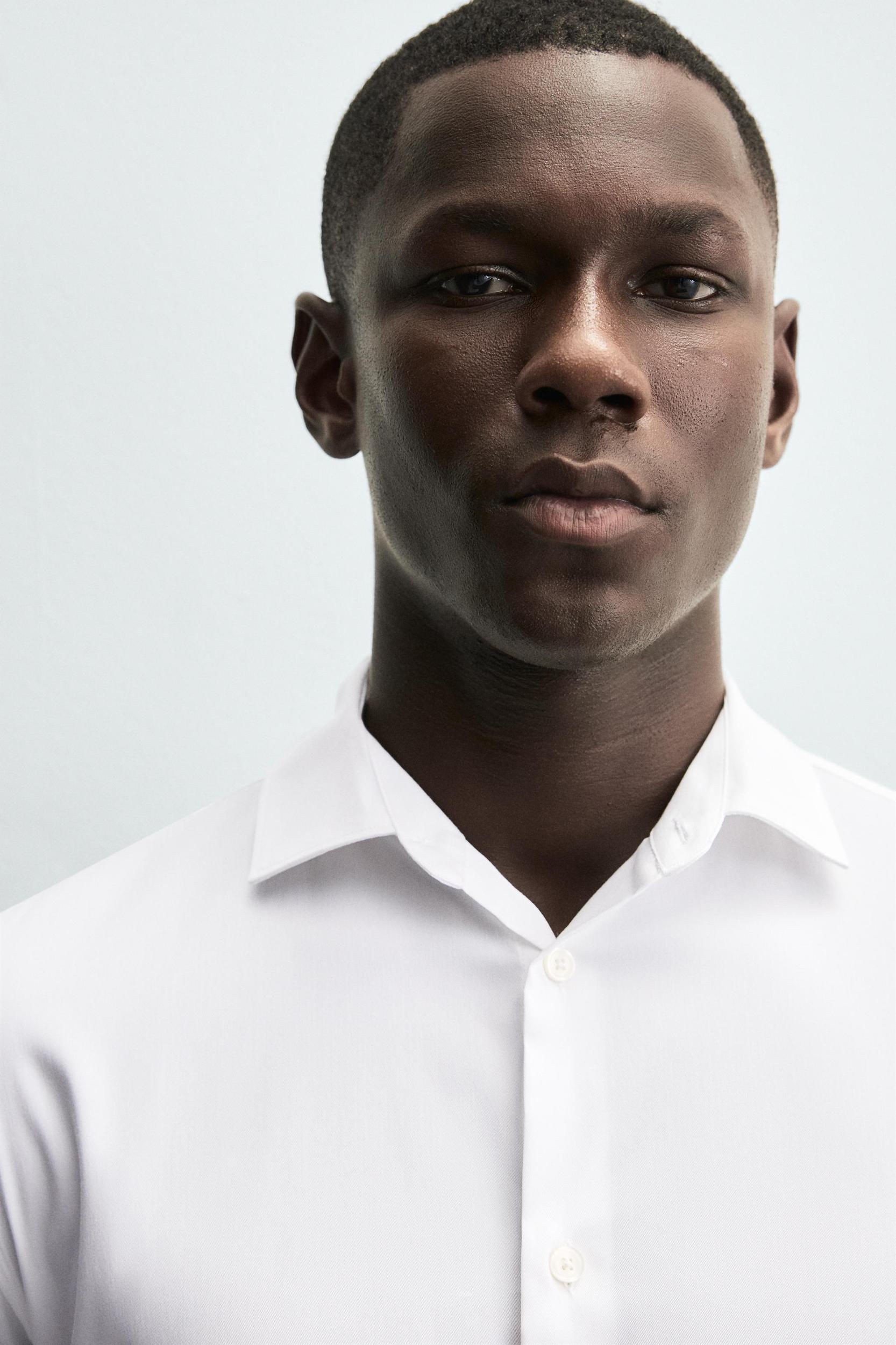 SLIM FIT FRENCH CUFF SHIRT Product Image