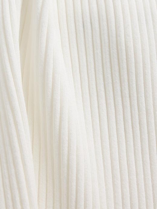 Cropped Rib Sweater Tank Top Product Image