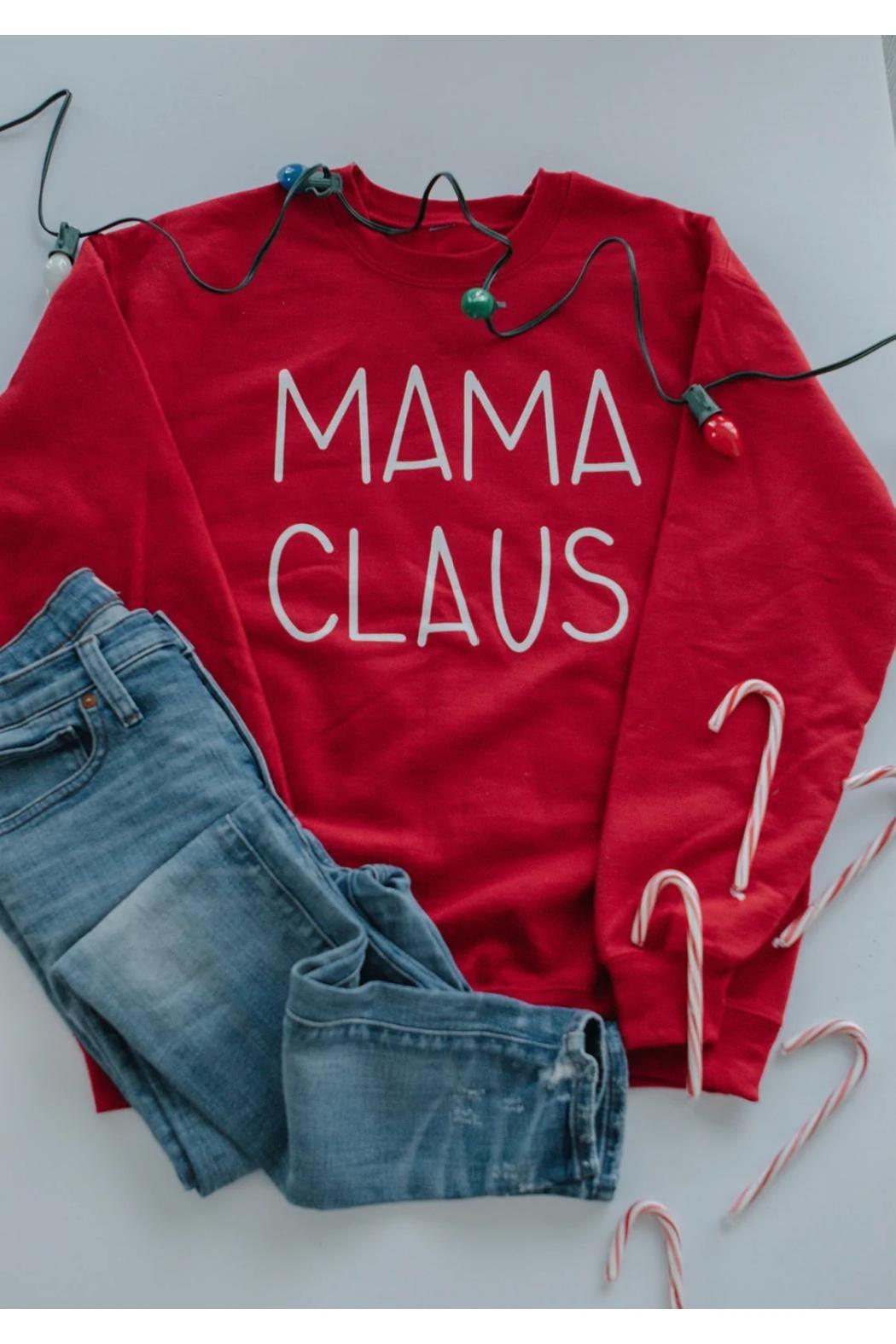 Mama Claus Sweatshirt Product Image