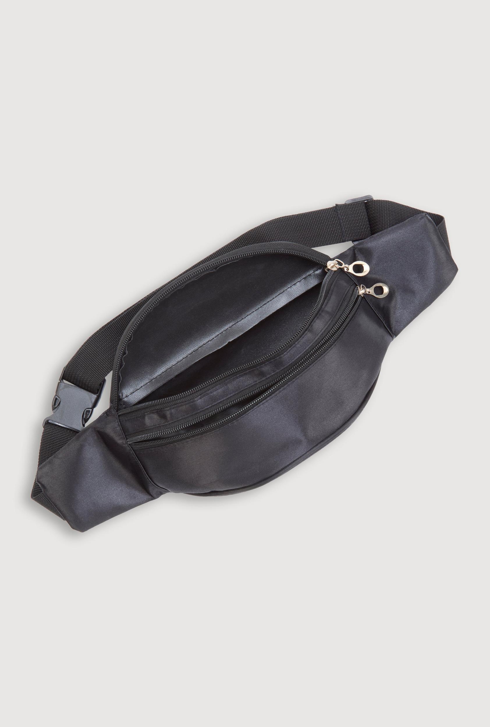 Satin Double Zip Fanny Pack Female Product Image