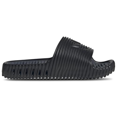 adidas Mens Originals Adilette 25 Slide Sandals in Core Black/Grey Product Image