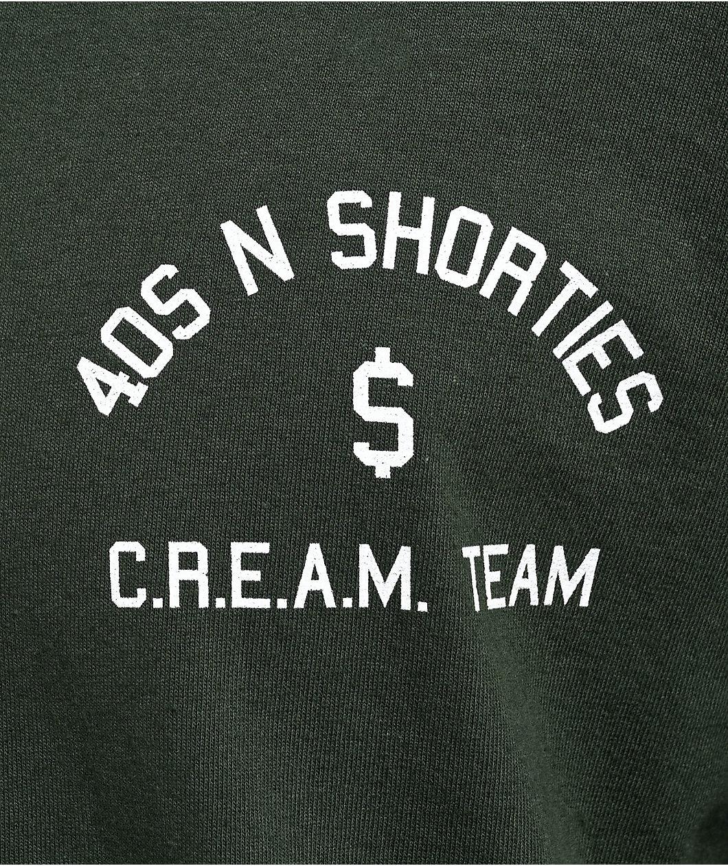40s & Shorties Cream Team Green T-Shirt Product Image