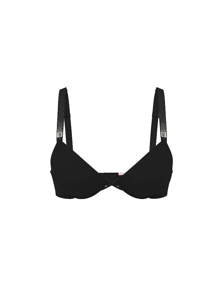 Scattered Shine Strap Lightly Lined Low-Cut Demi Bra Product Image