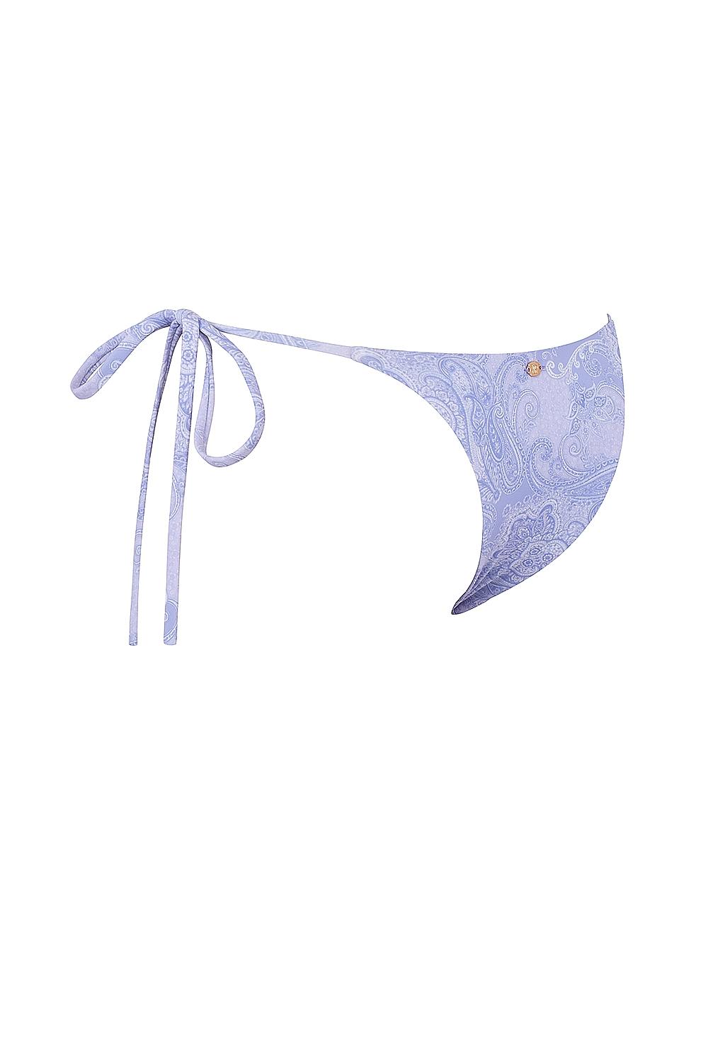 Tahiti  lavender paisley tie side bikini bottom Product Image