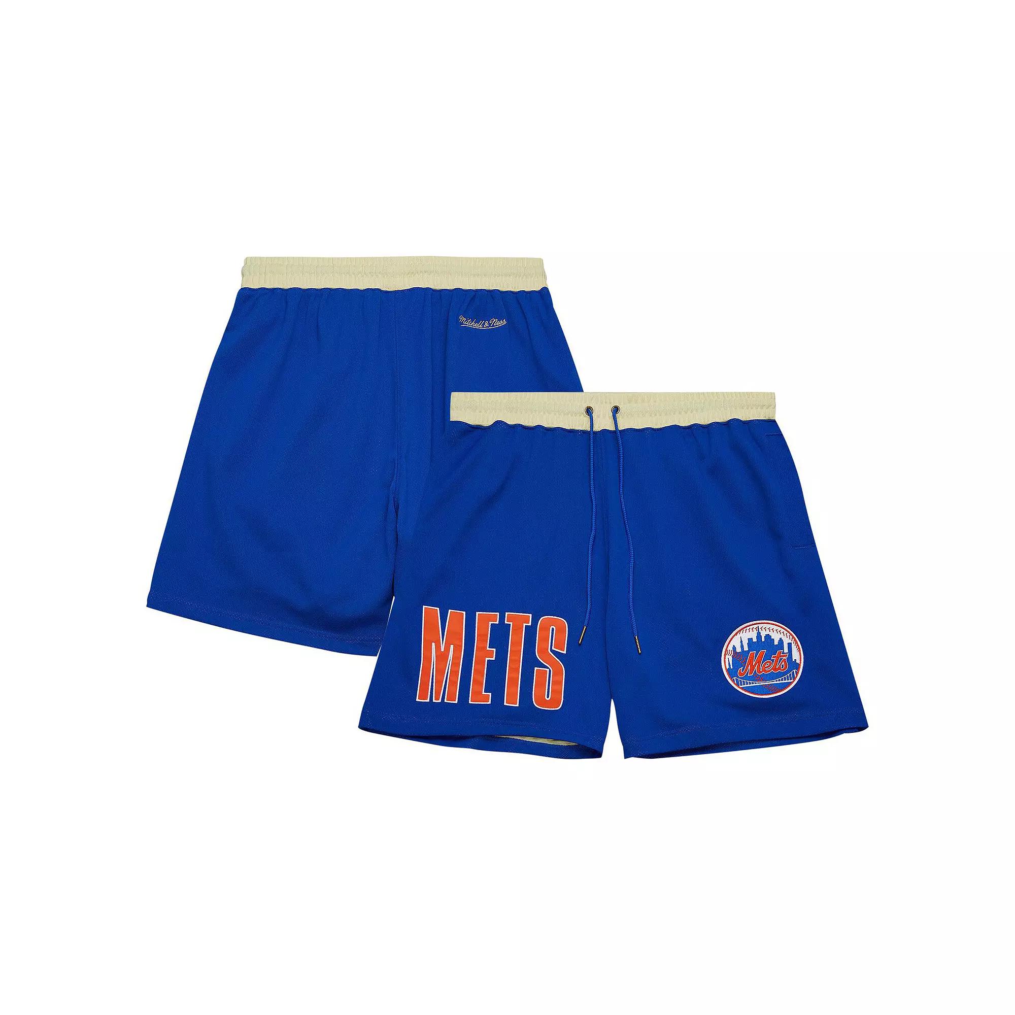 Men's Mitchell & Ness Royal New York Mets OG 2.0 Fashion Shorts,  Product Image