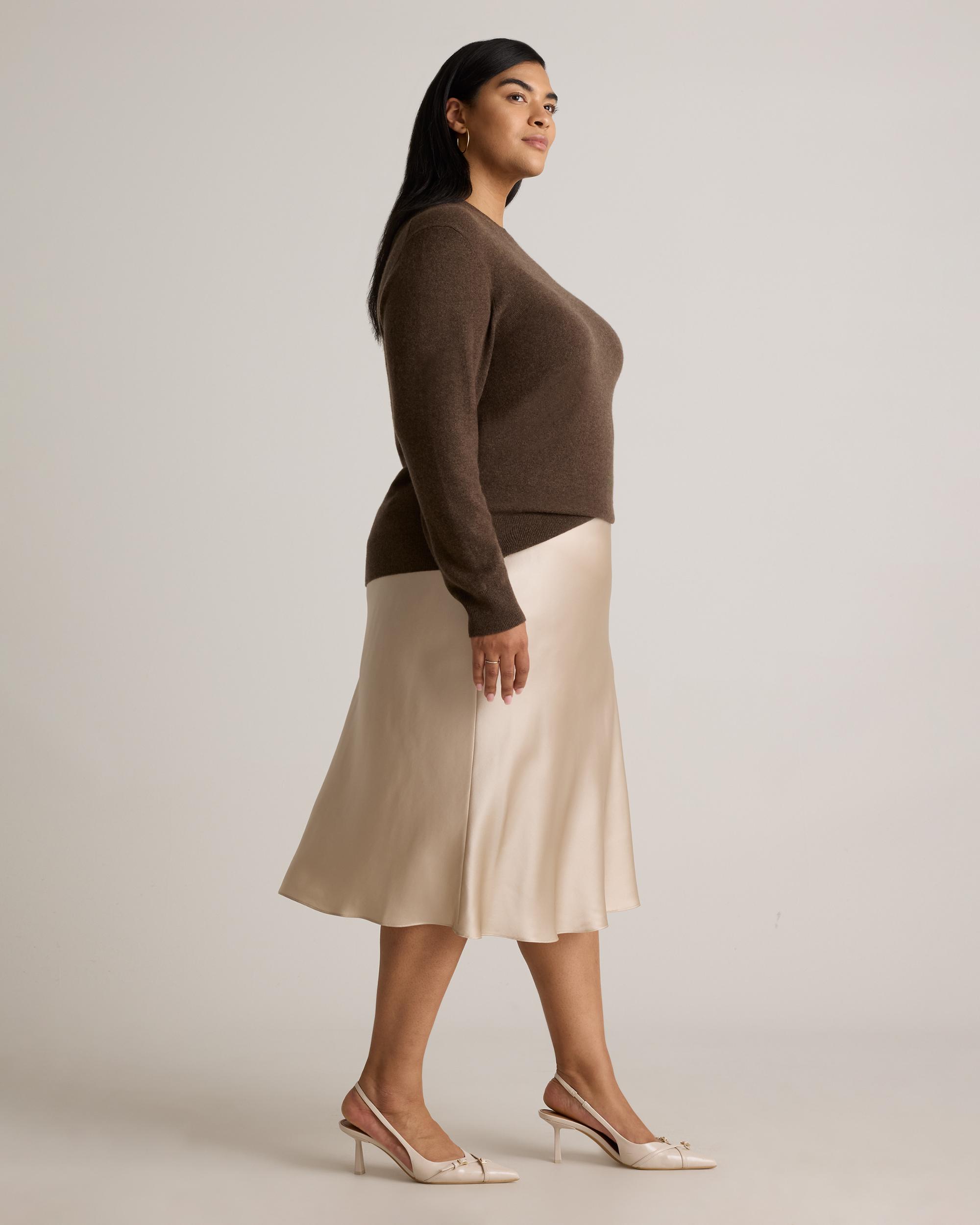 Quince | Women's Mongolian Cashmere Crewneck Sweater Product Image
