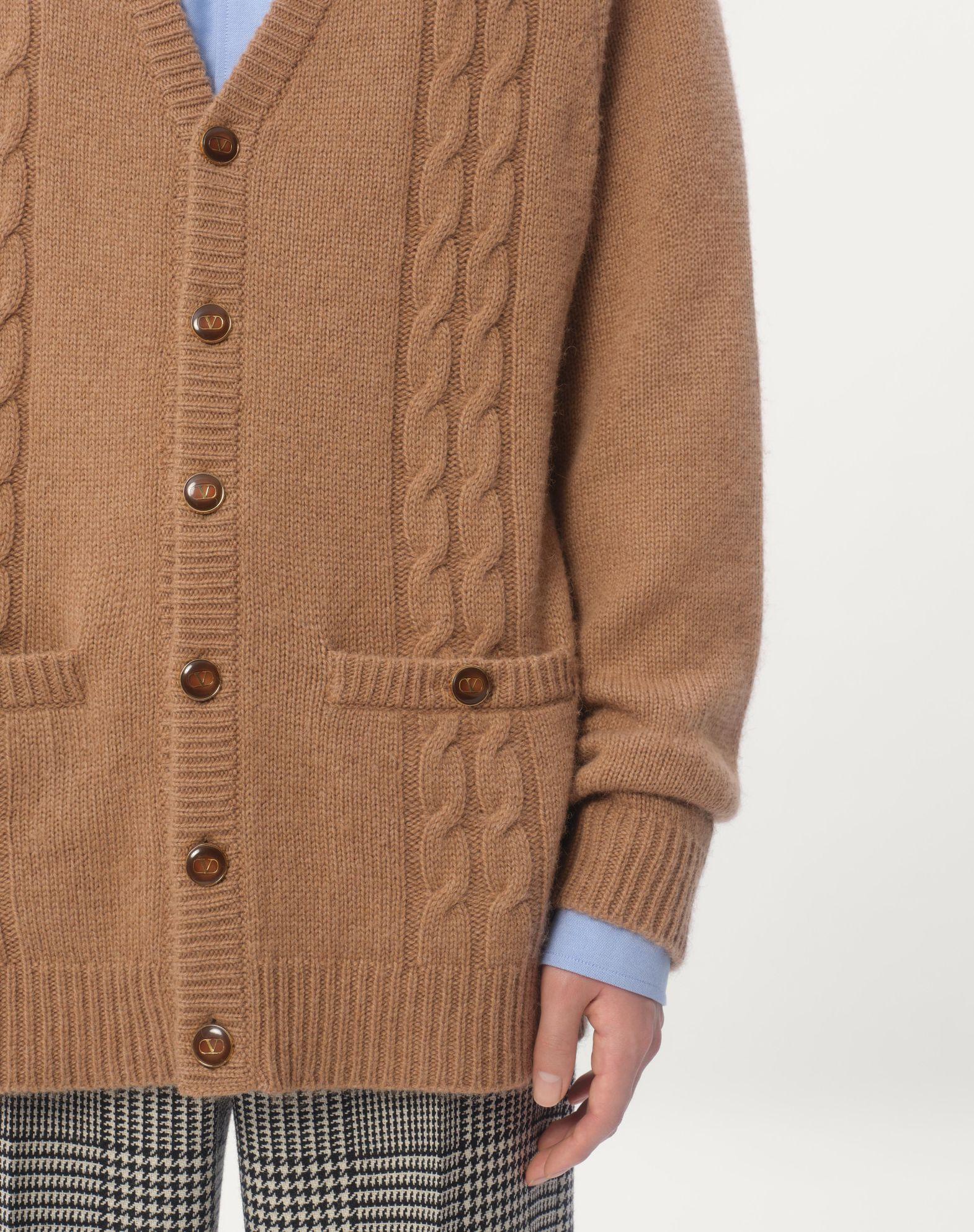 Camel Cardigan Product Image