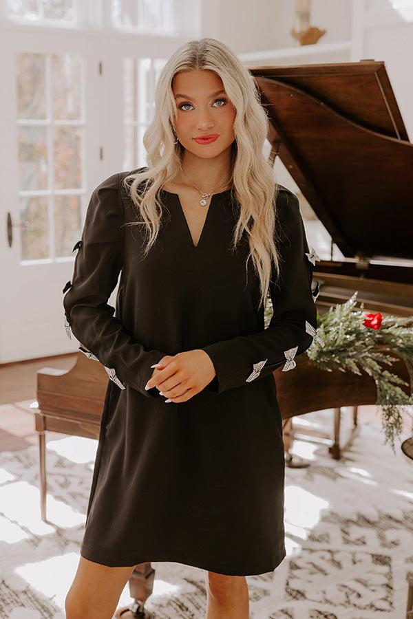 Cue The Chic Embellished Mini Dress Product Image