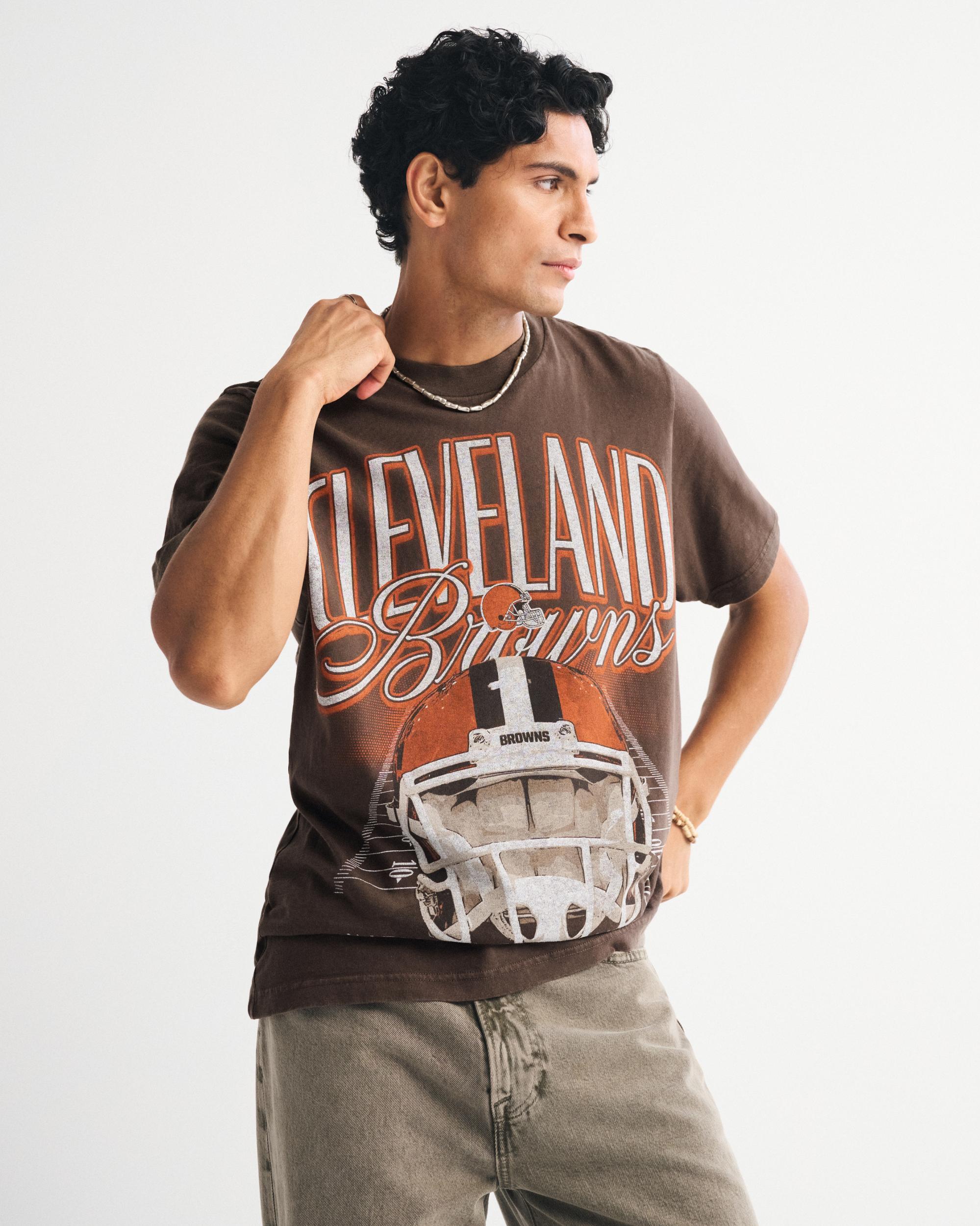 Cleveland Browns Vintage-Inspired Graphic Tee Product Image