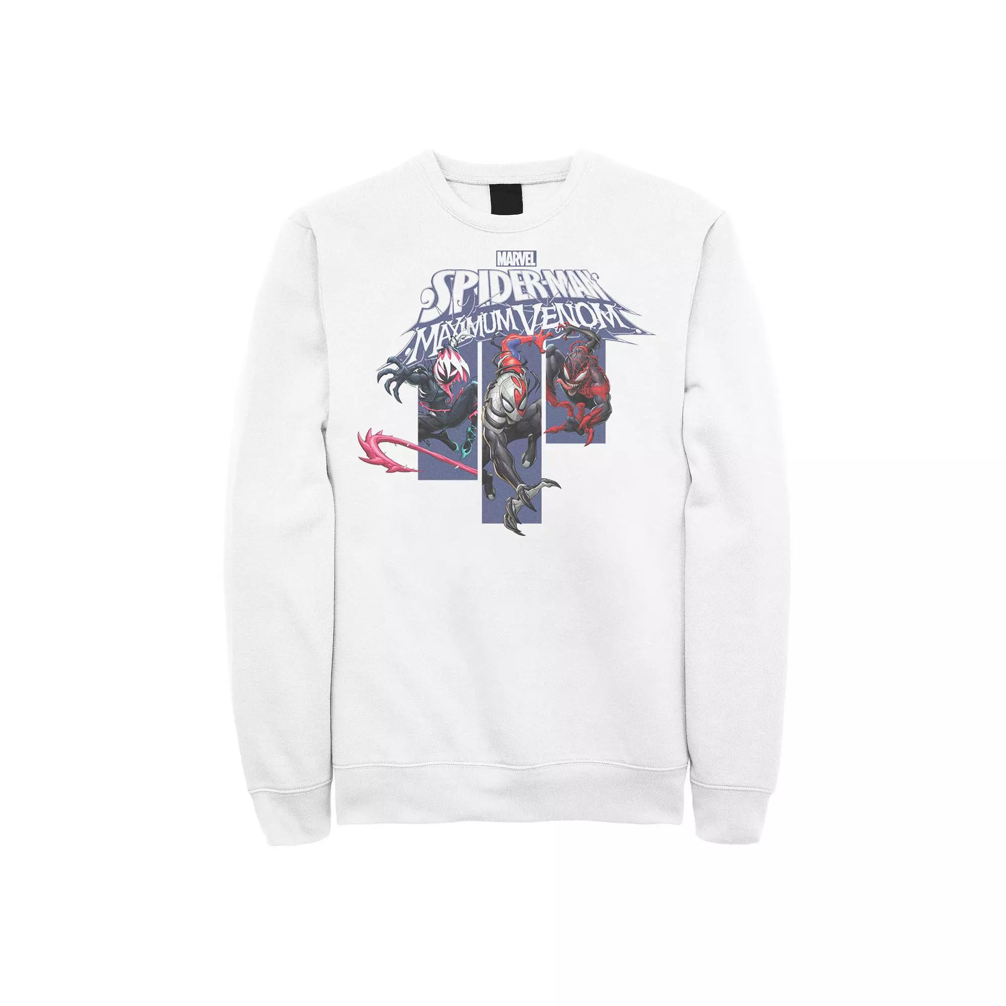 Men's Marvel Spider-Man Maximum Venom Panels Sweatshirt,  Product Image
