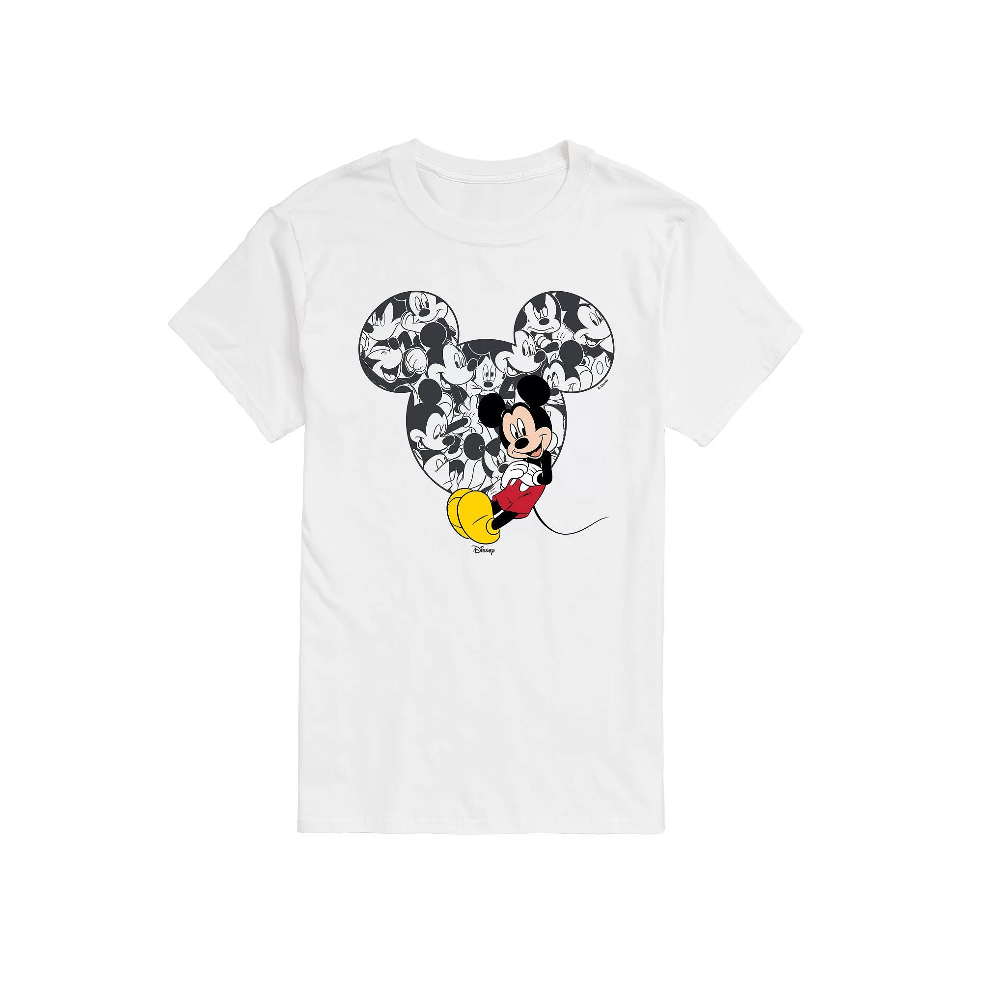 Men's Disney's Mickey Mouse Ear Collage Graphic Tee,  Product Image