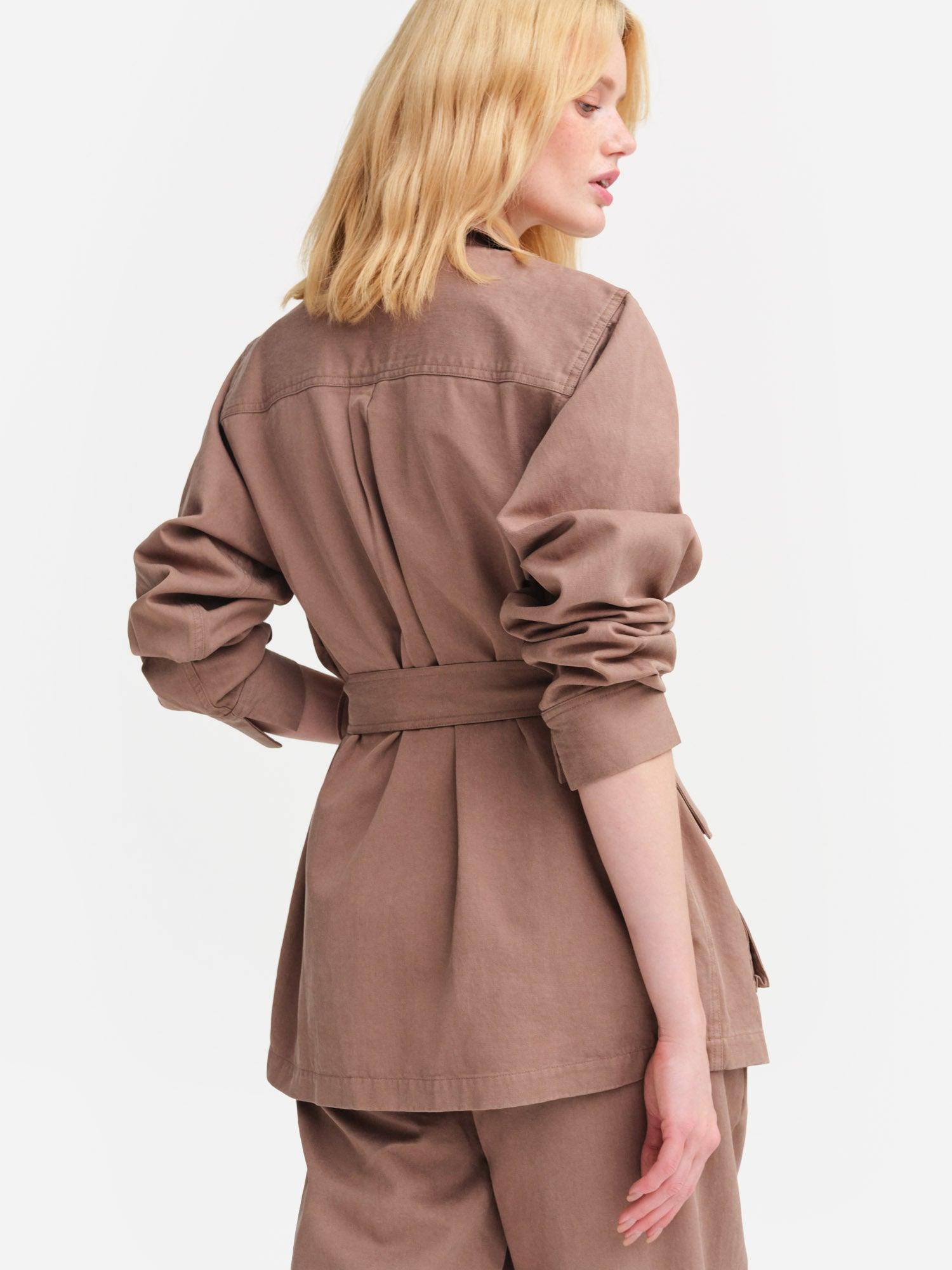 Tencel Twill Utility Jacket Female Product Image