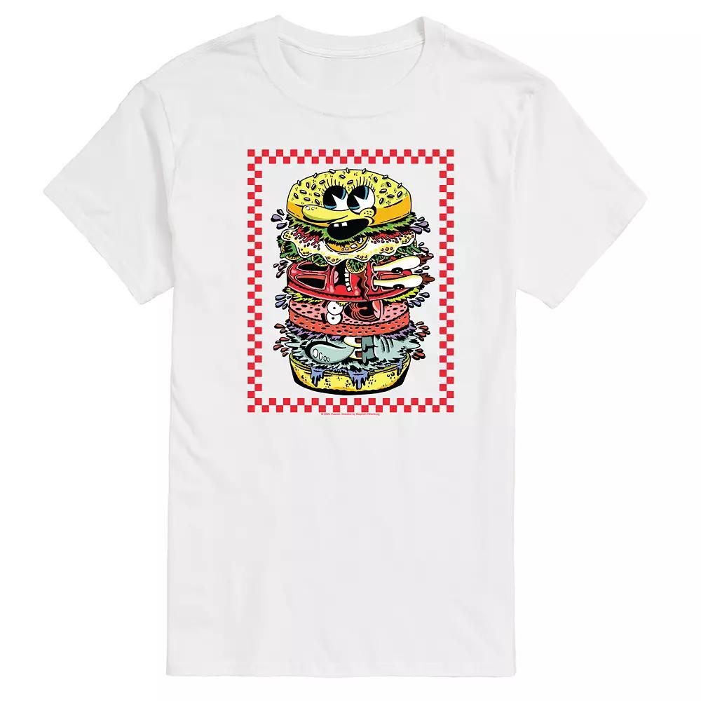 Men's SpongeBob SquarePants Patty Graphic Tee,  Product Image