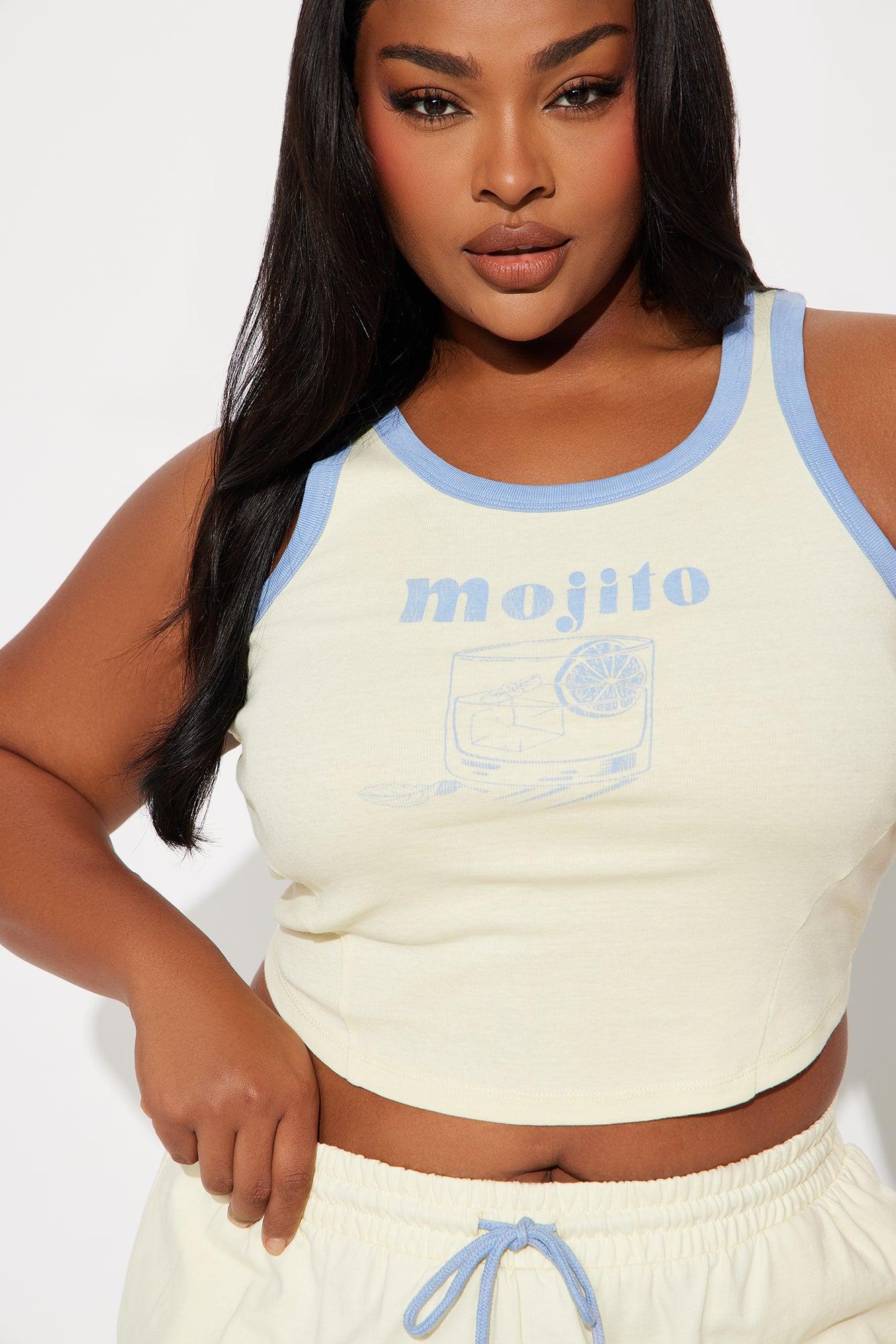 Mojito Time Short Set - Yellow/combo Product Image