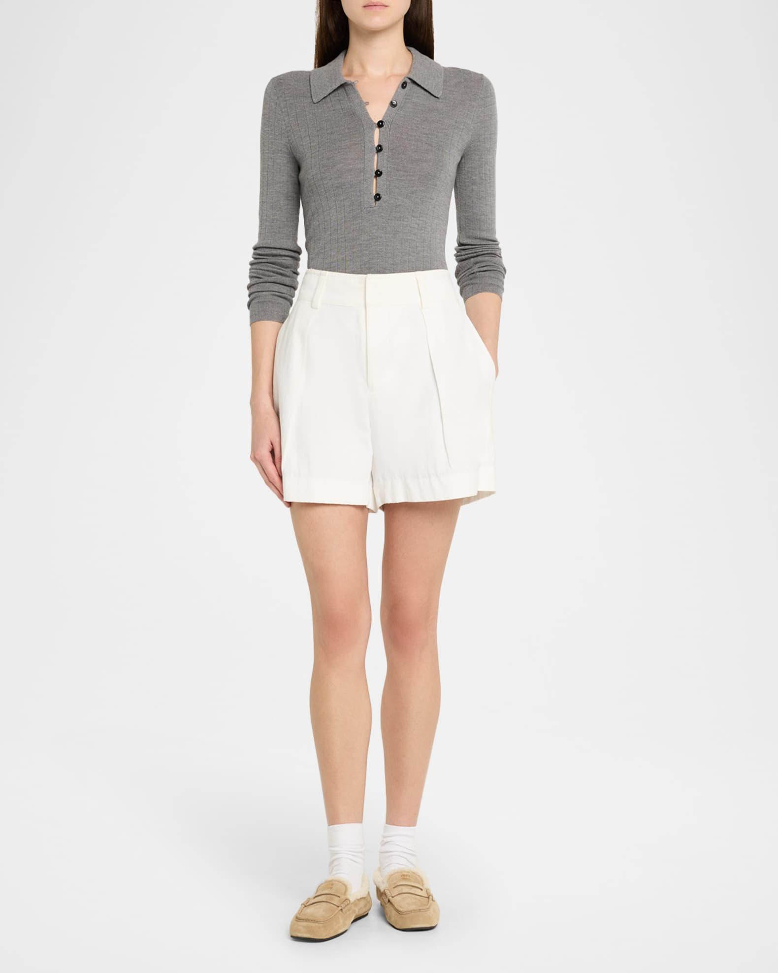 Shearling Lined Suede Penny Loafers Product Image