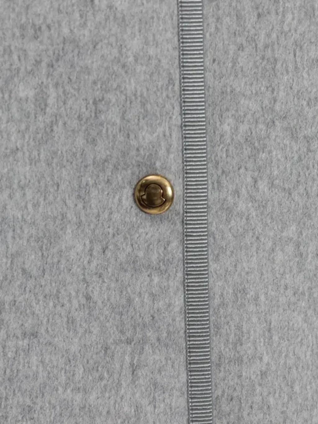 MONCLER Reposse Convertible Wool And Cashmere-blend Jacket In Gray Product Image