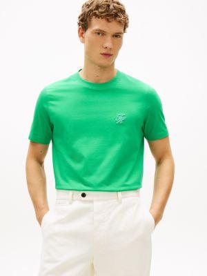 Embroidered Script Monogram T-Shirt Product Image