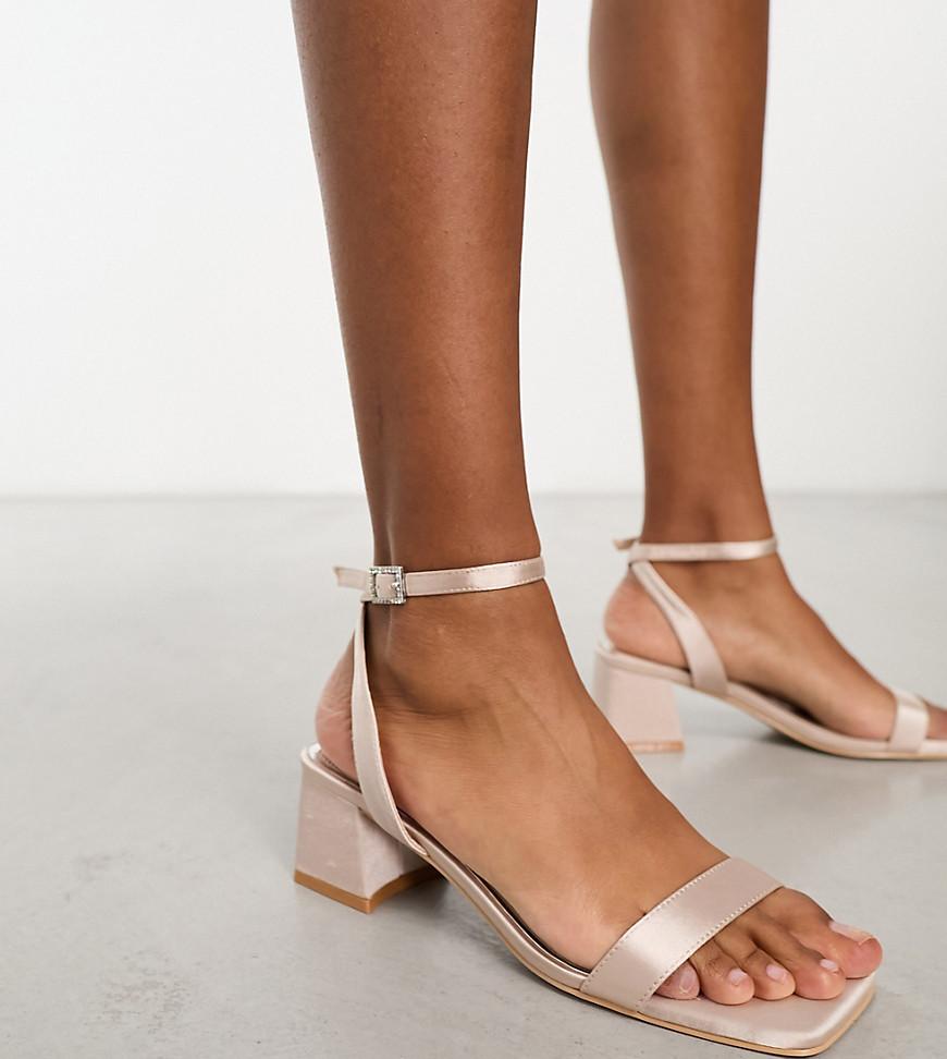 Be Mine Bridal Ruhi low block heeled sandals Product Image