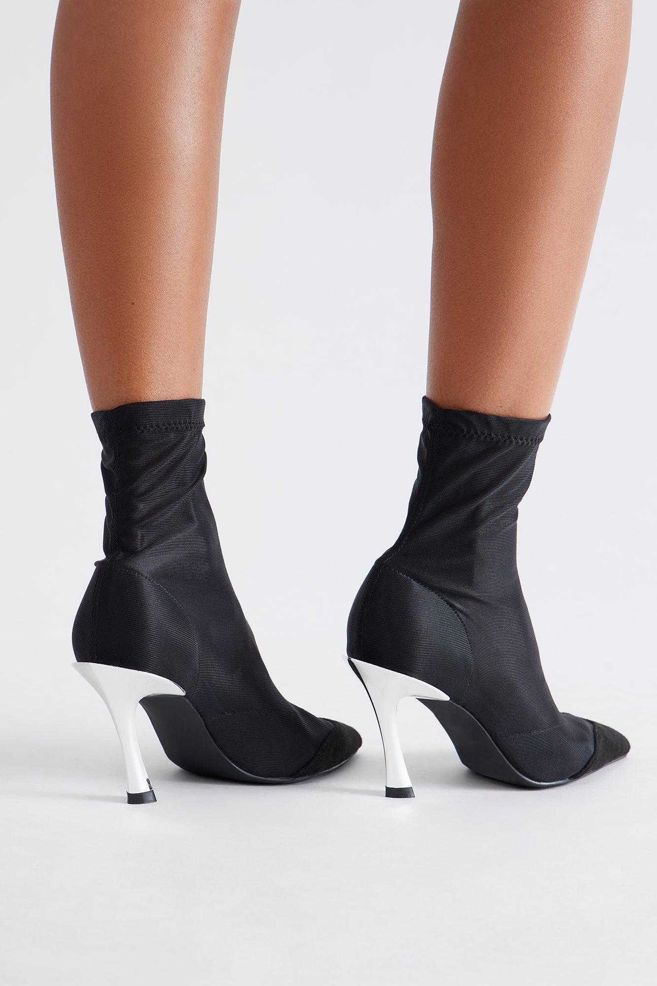 Dark Beauty Booties - Black Female Product Image