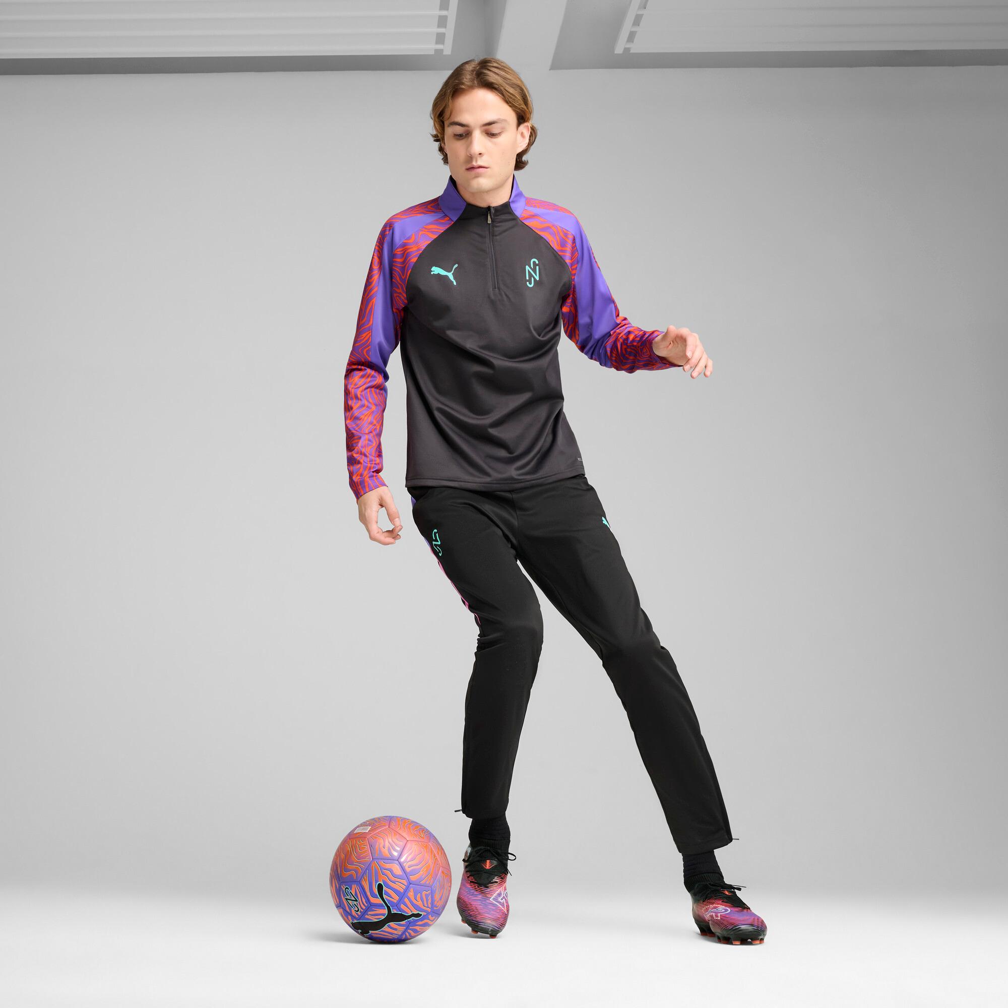 PUMA x NEYMAR Creativity Men's Quarter-Zip Soccer Top in Grey Product Image