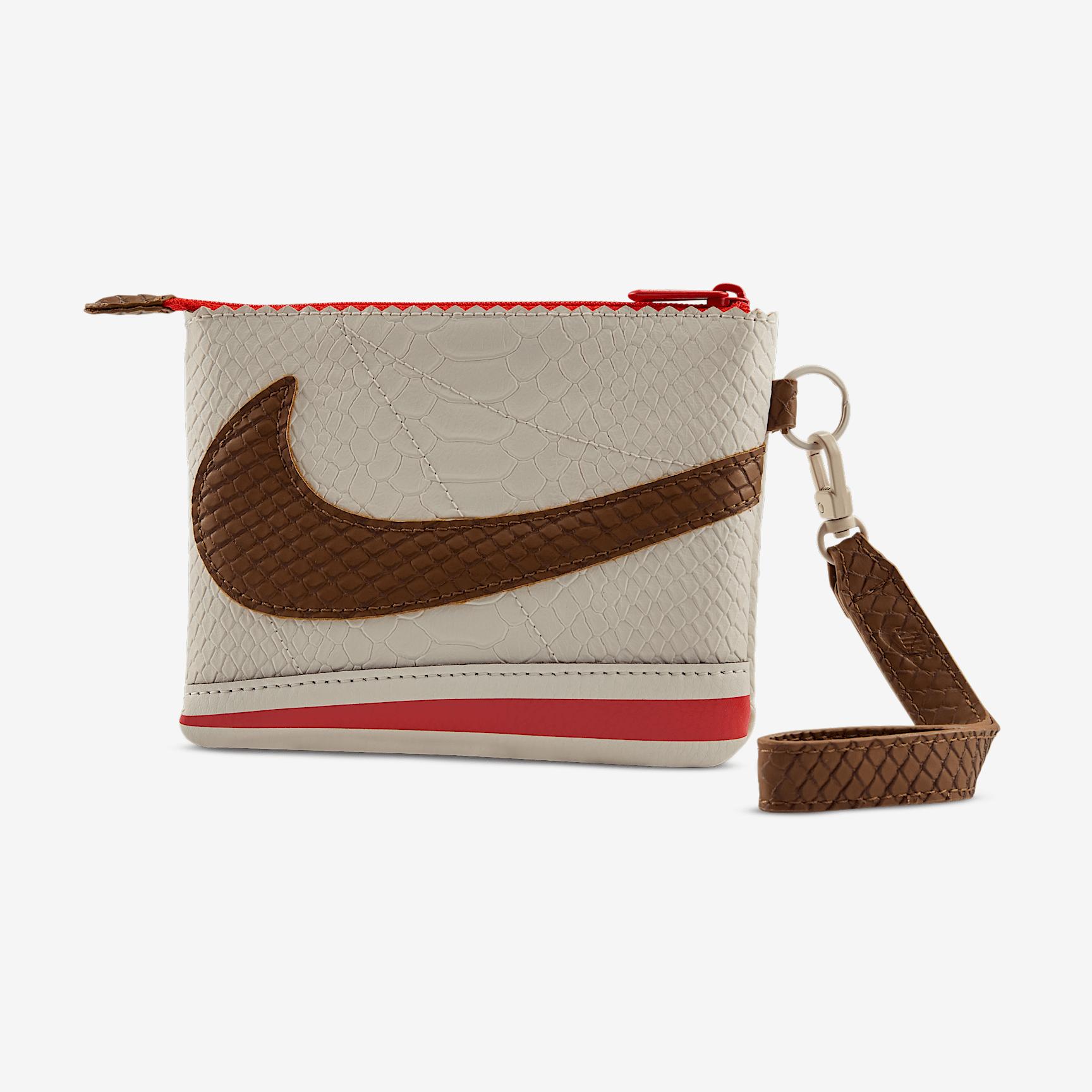 Nike Nike Cortez Wristlet - Adult Snakeskin/Brown Product Image