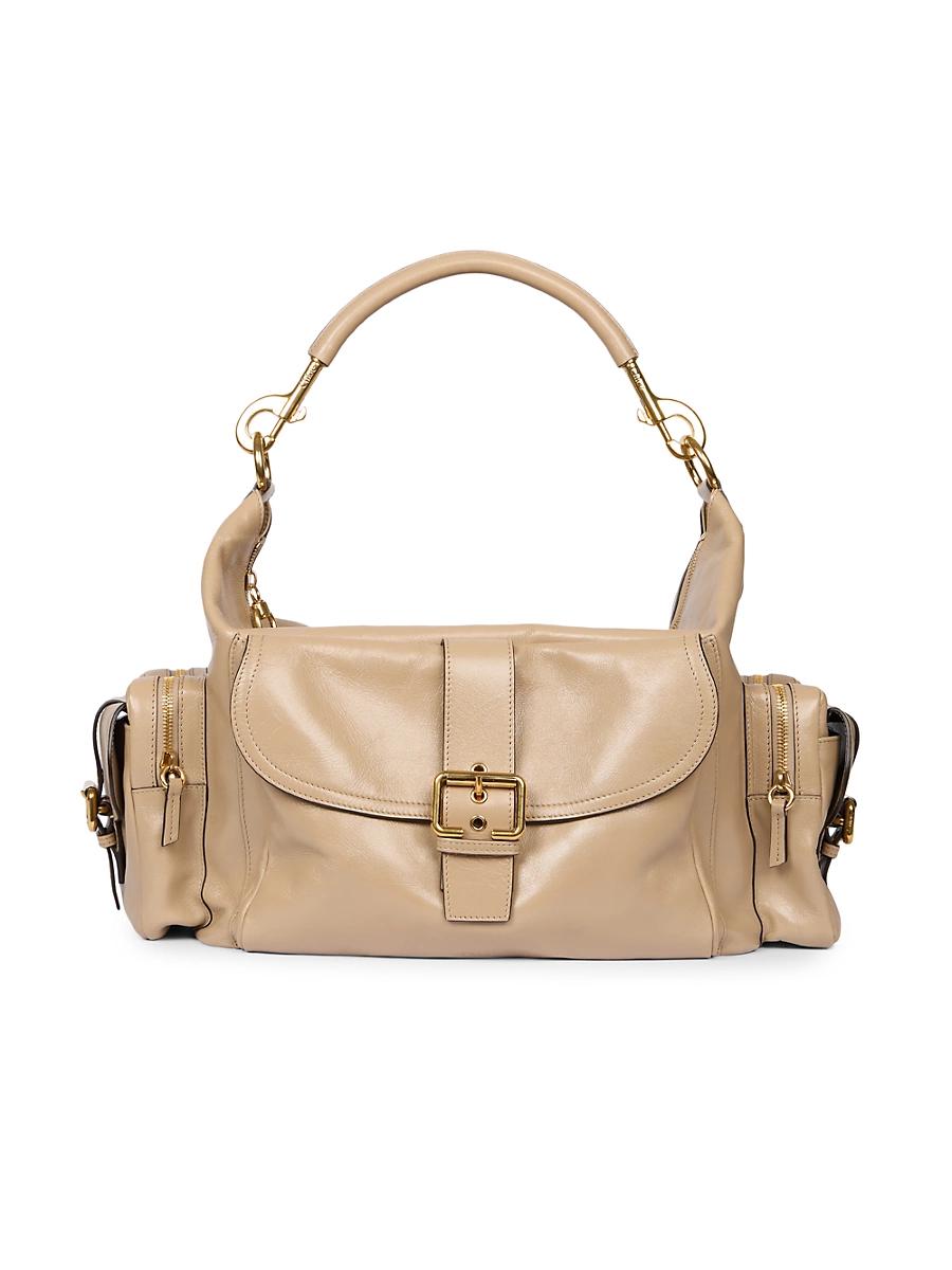 Womens Large Leather Camera Bag Product Image