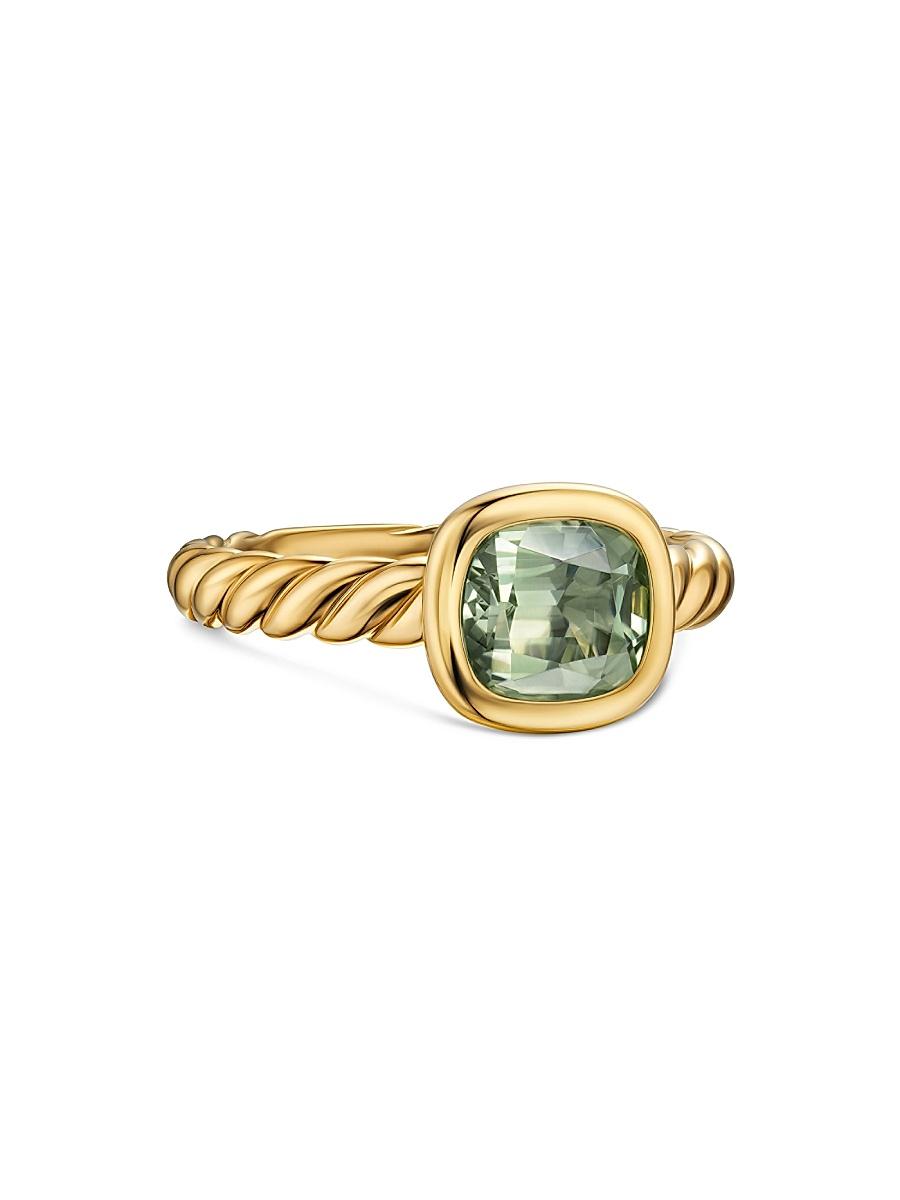 Womens DY Mercer Stone Ring in 18K Yellow Gold Product Image