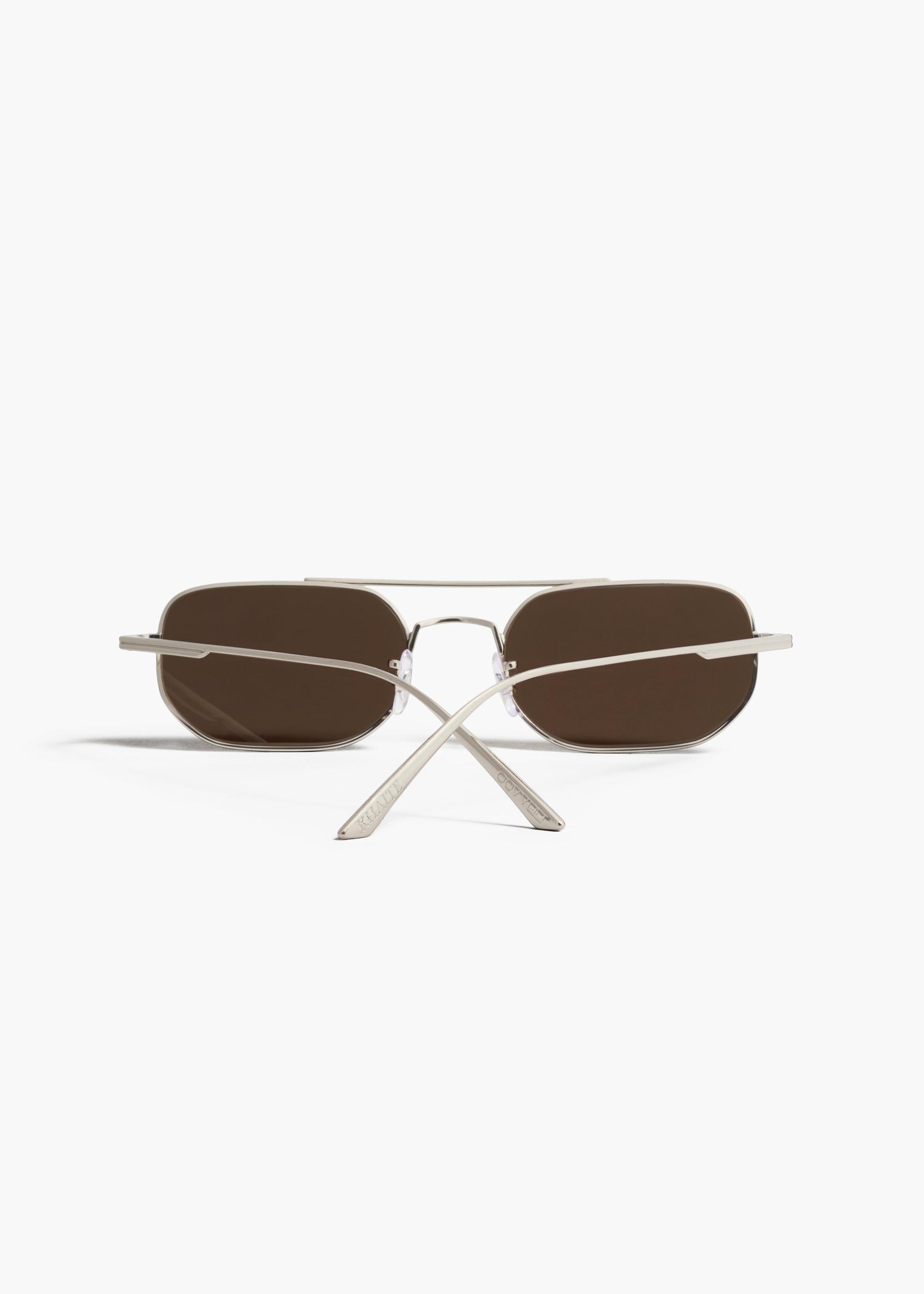 KHAITE x Oliver Peoples 1989C in Silver and Grey Product Image