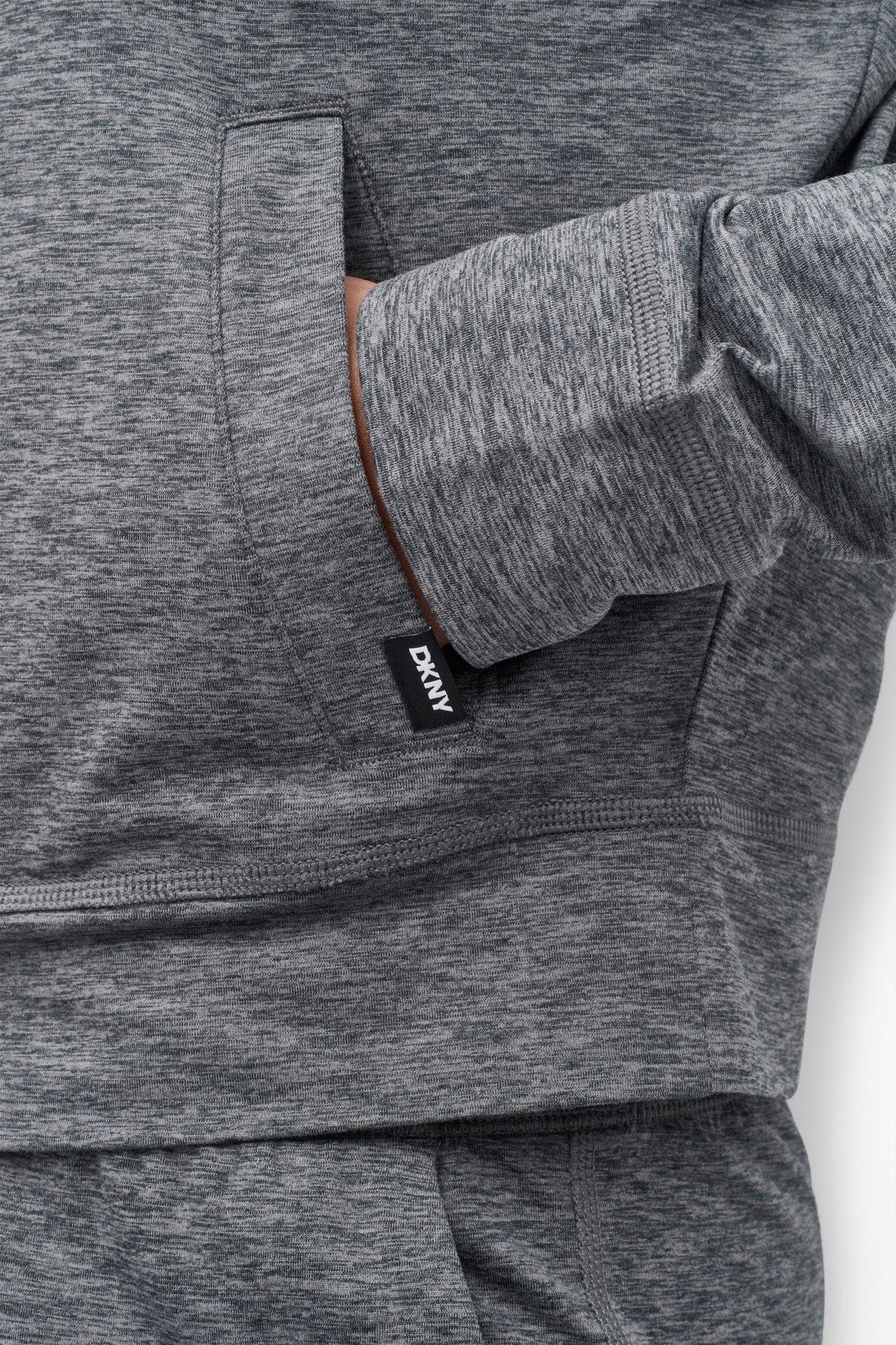 CROPPED SPACE-DYED HOODIE Product Image