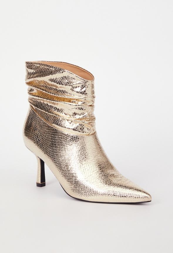 JustFab Margaux Platform Loafer Pump Womens Black/ White Size 8.5 Product Image