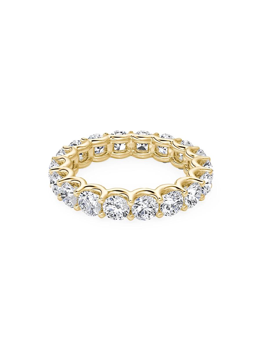 Womens Eternity Bands 14K Yellow Gold & 2.00 TCW Lab-Grown Diamond Brilliant Round Eternity Band Product Image
