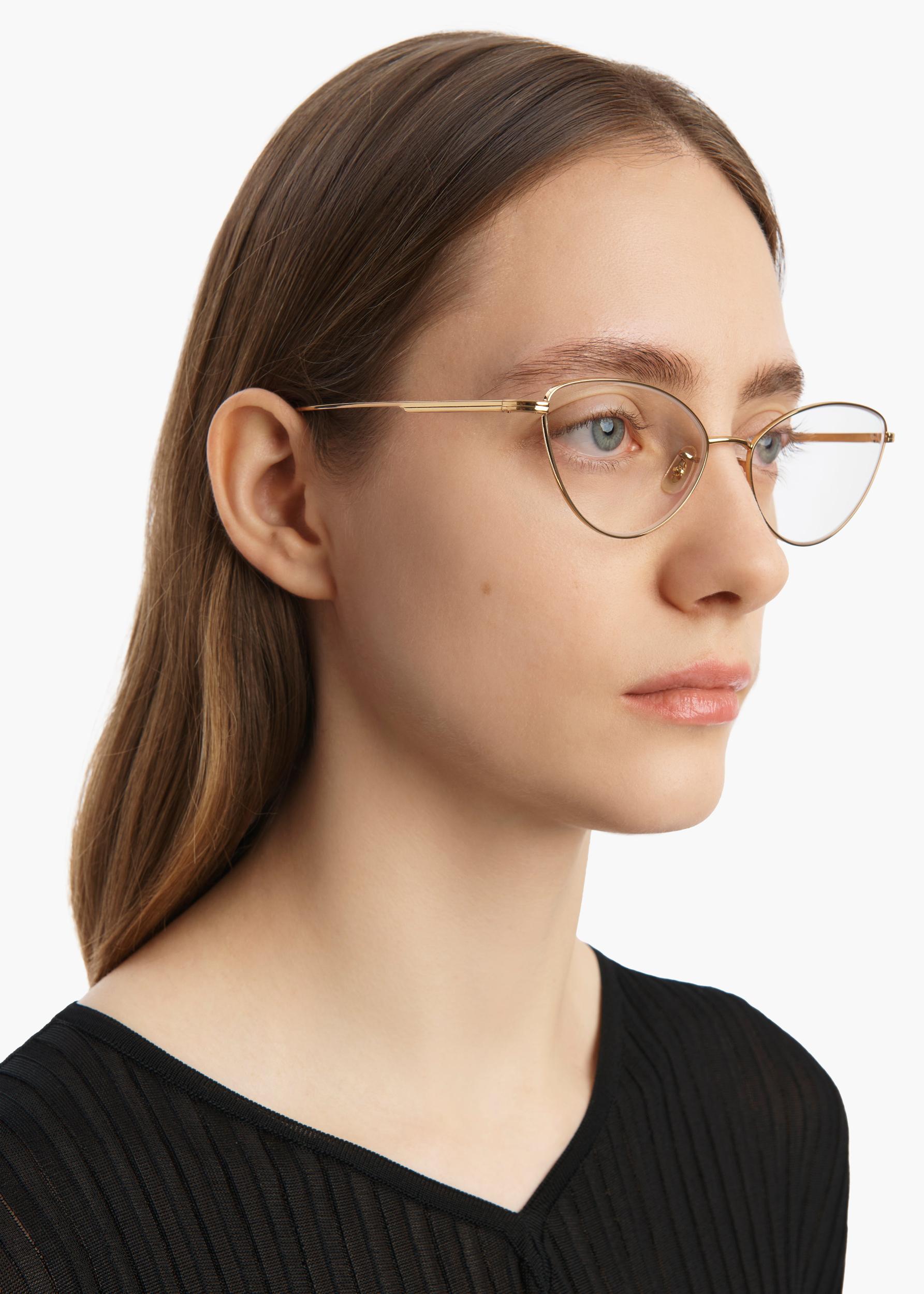 KHAITE x Oliver Peoples 1998RX in Gold Product Image
