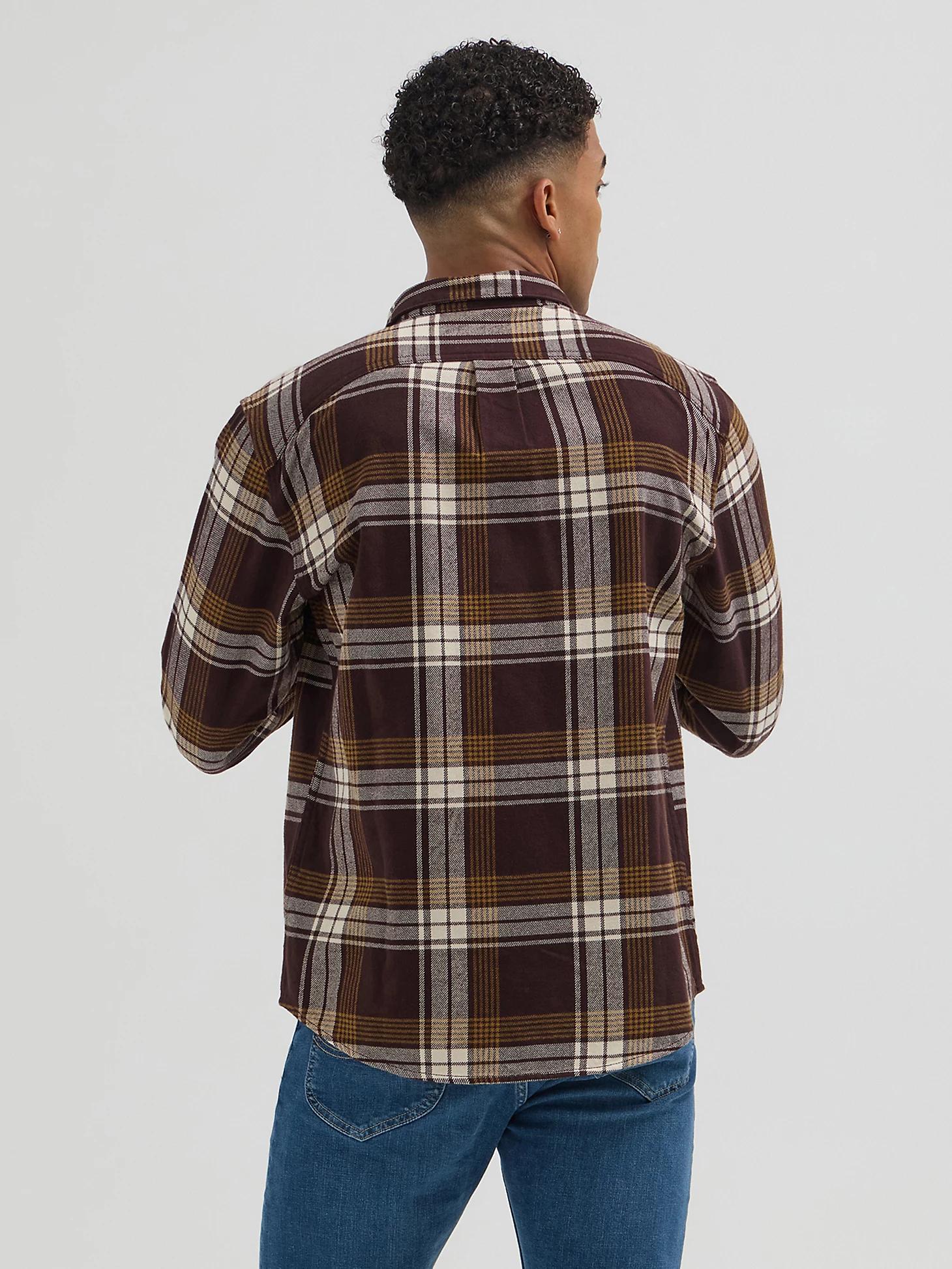 Men's Relaxed Fit Riveted Plaid Button Down Shirt | Men's Tops & Tees | Lee® Product Image