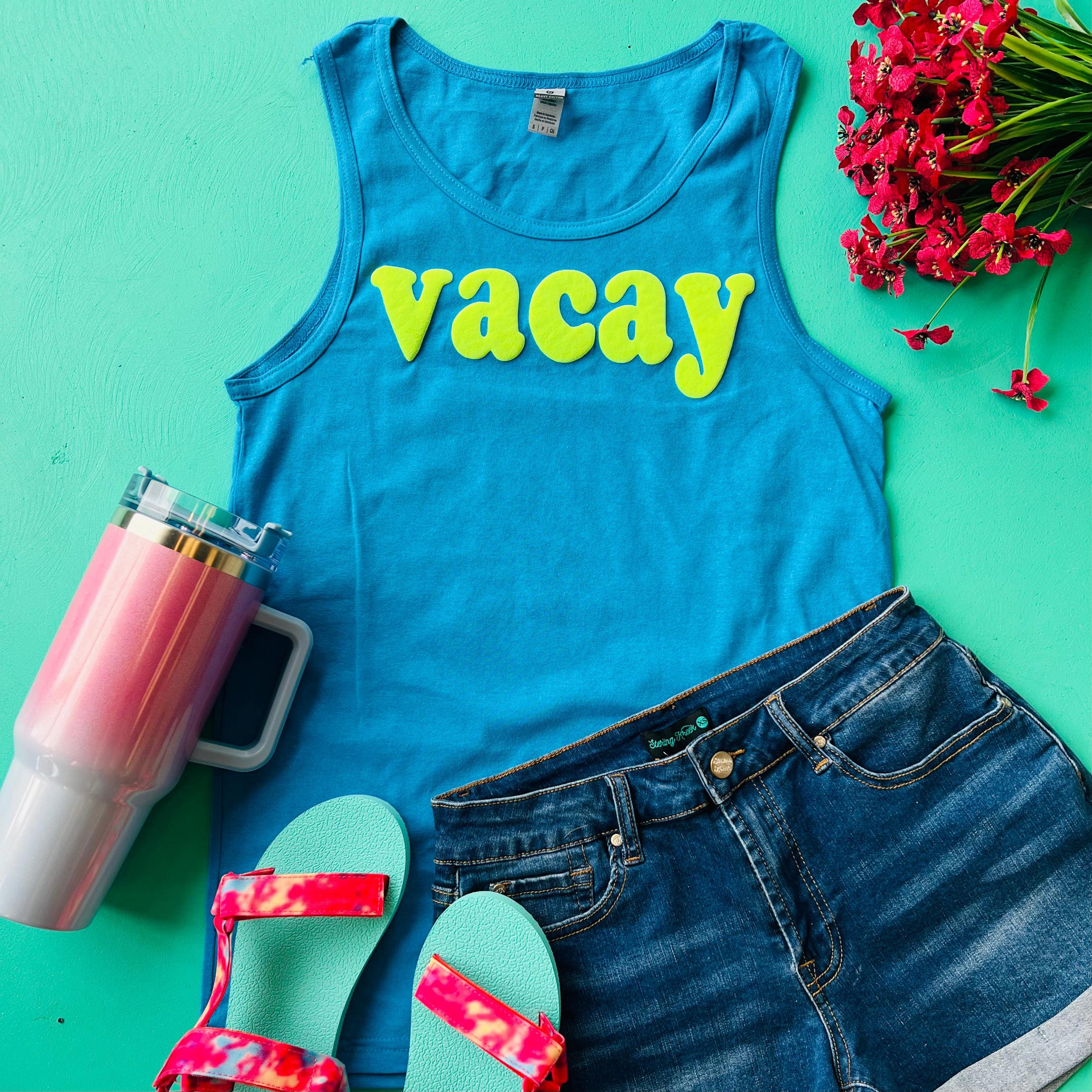 Vacay Magic Puff Tank Top* Product Image