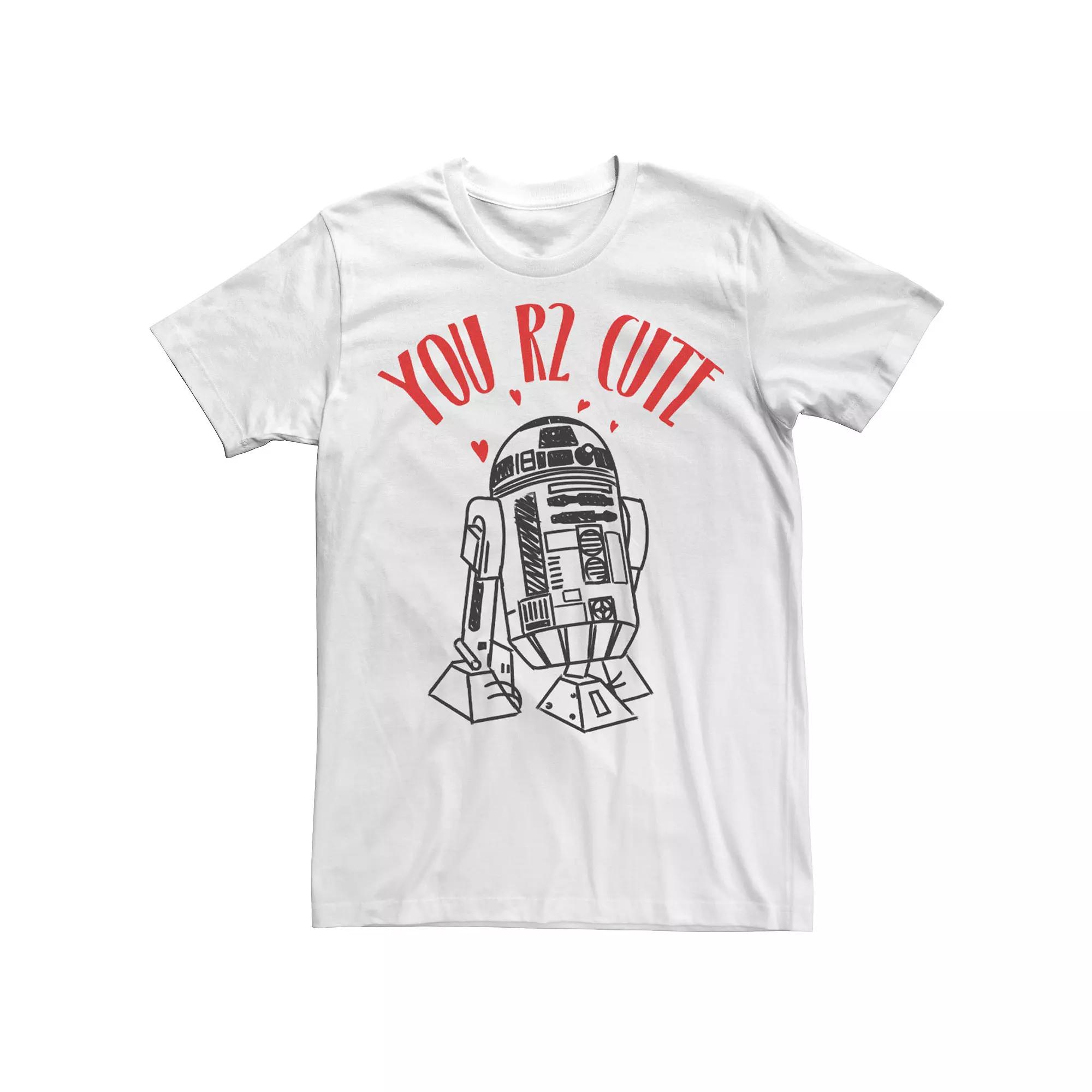 Big & Tall Star Wars R2-D2 "You R2 Cute" Tee, Men's,  Product Image