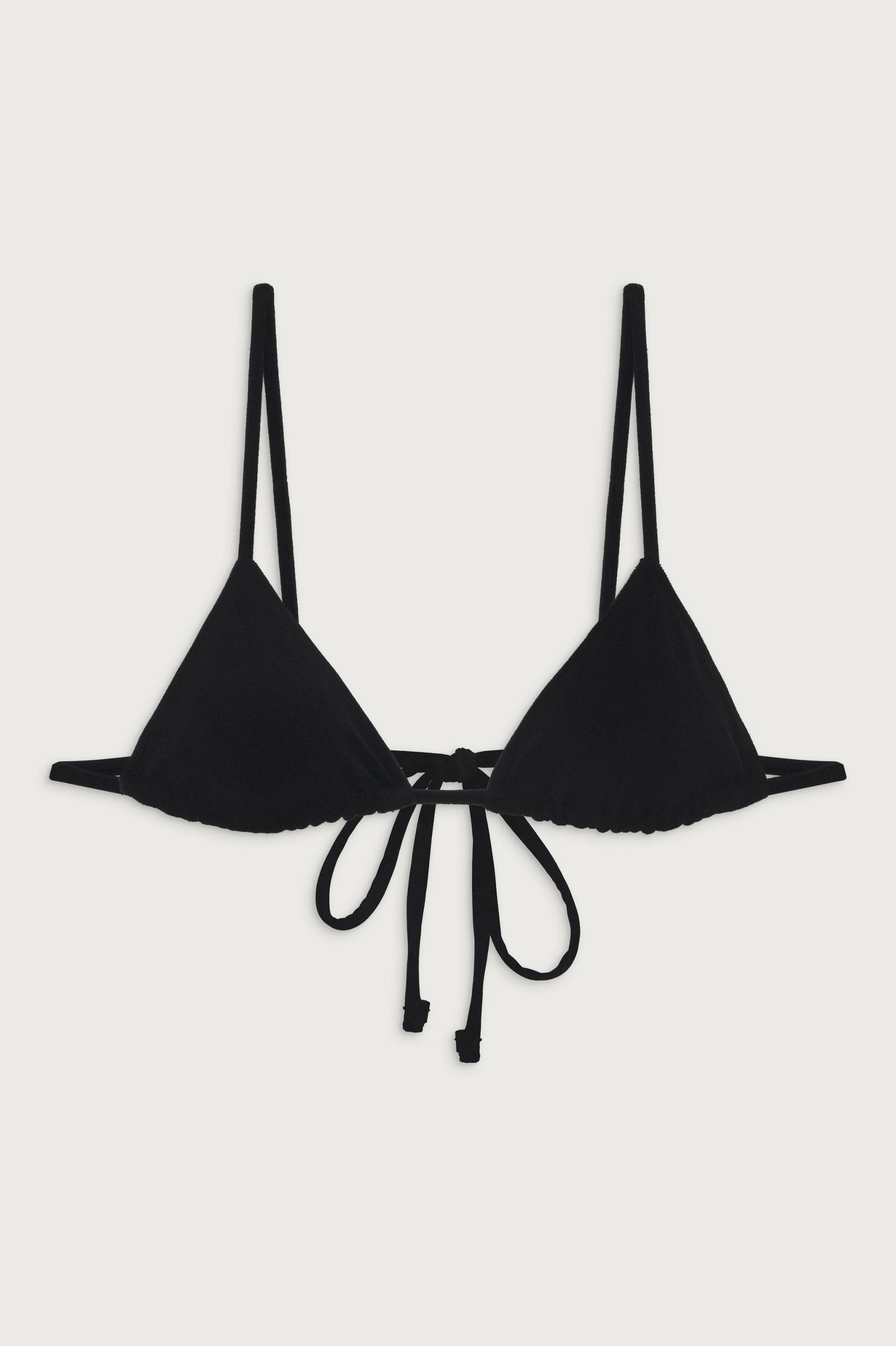 Lumia Triangle Bikini Top - Black Product Image