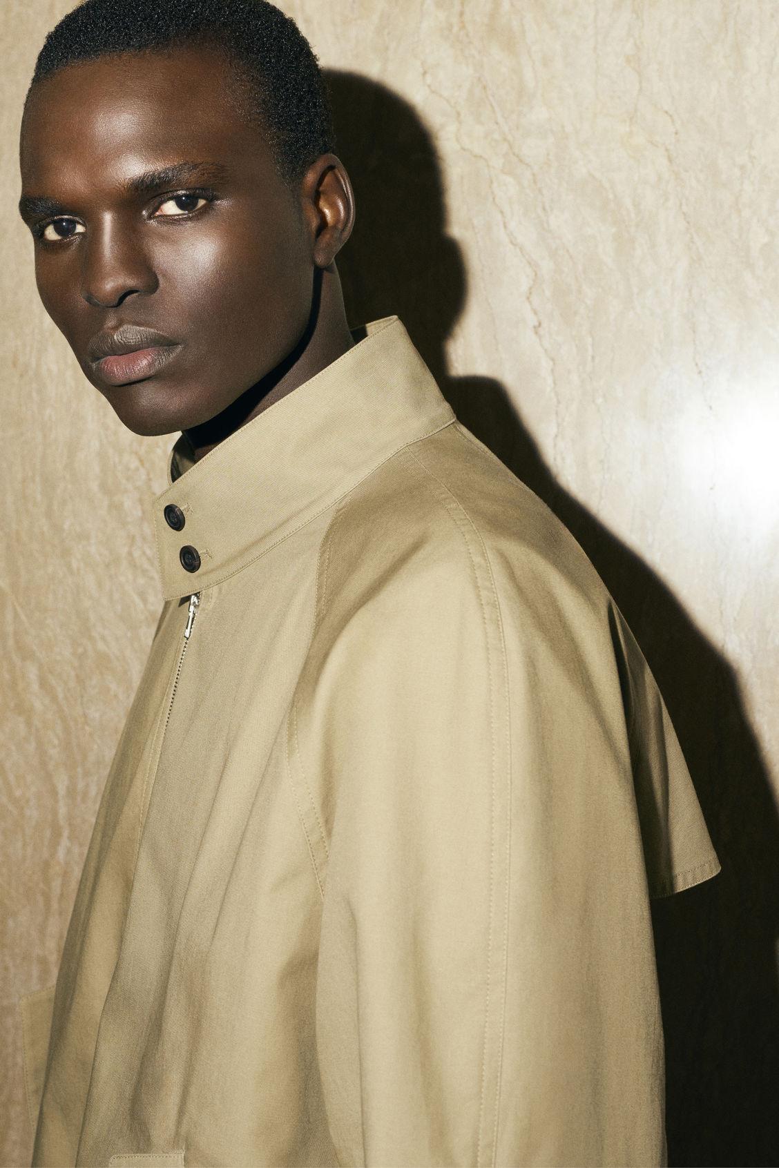 WATER-REPELLENT HARRINGTON JACKET Product Image