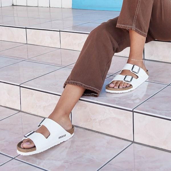 Womens Birkenstock Arizona Slide Sandal Product Image