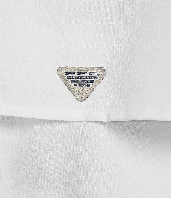 Columbia Womens Tamiami II Long Sleeve Woven Point Collar Roll-Tab Sleeves Button Front Shirt Product Image