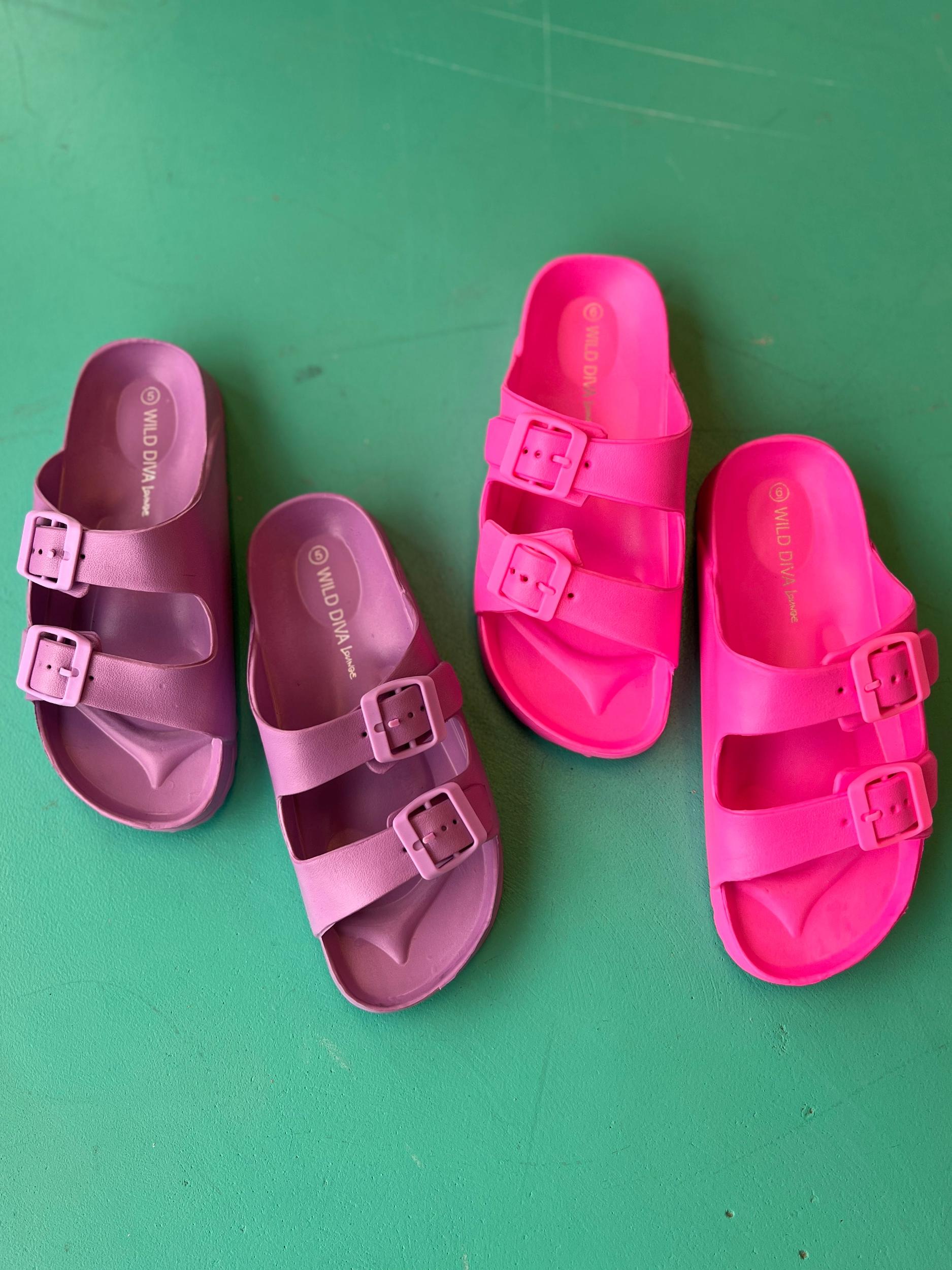 WildDiva Water Proof Slides-2 Colors Product Image