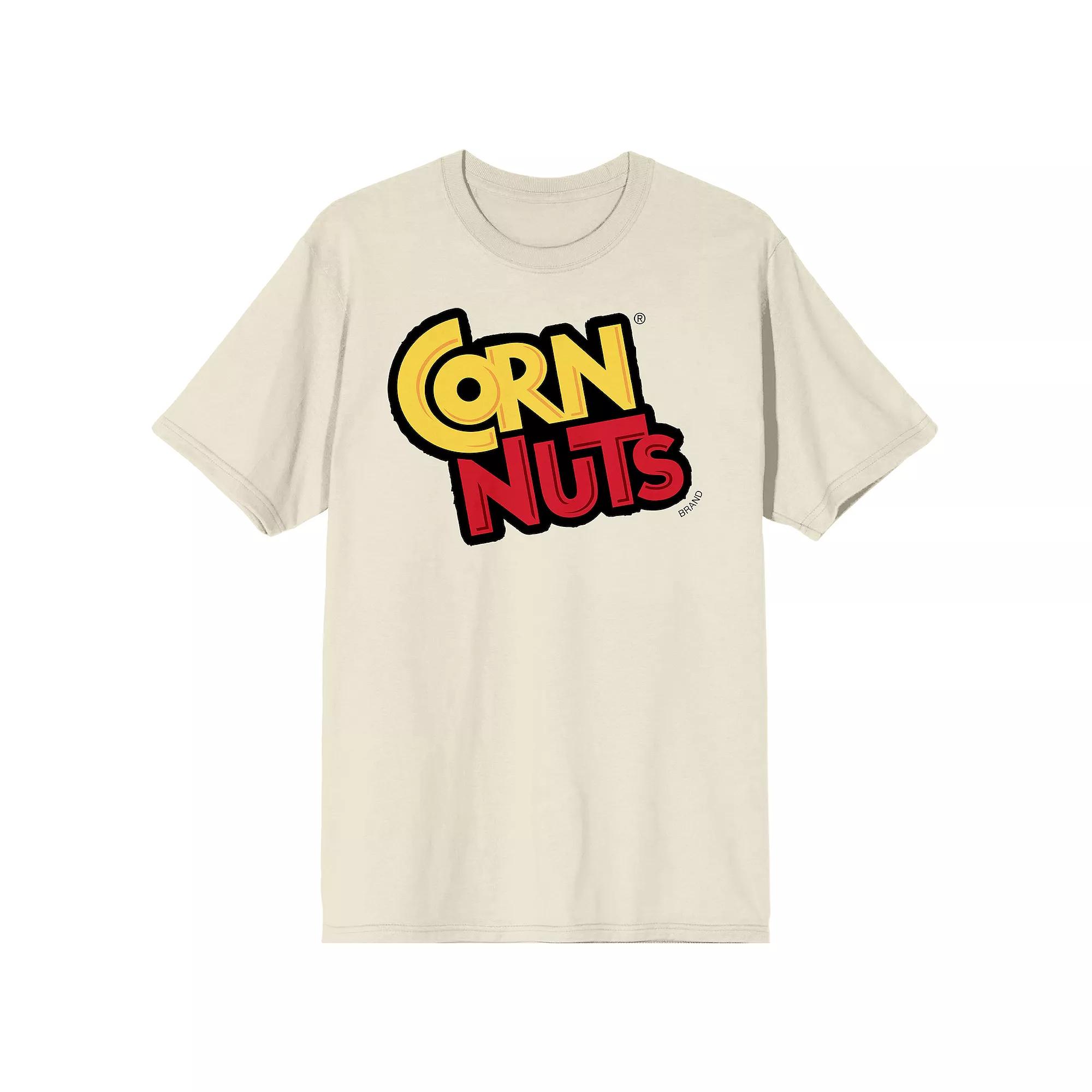 Men's Corn Nuts Logo Graphic Tee, Size: Large 30, Beige Product Image