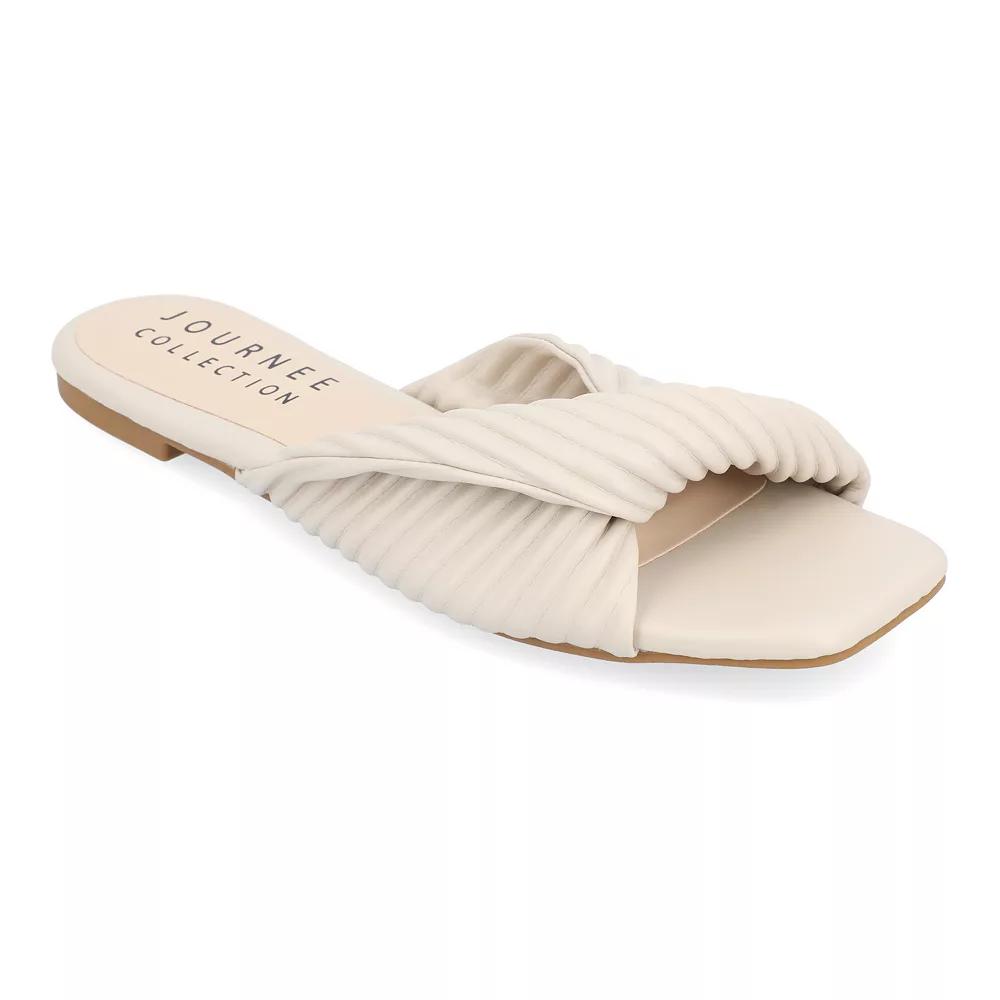 Journee Emalynn Women's Slide Sandals,  Product Image